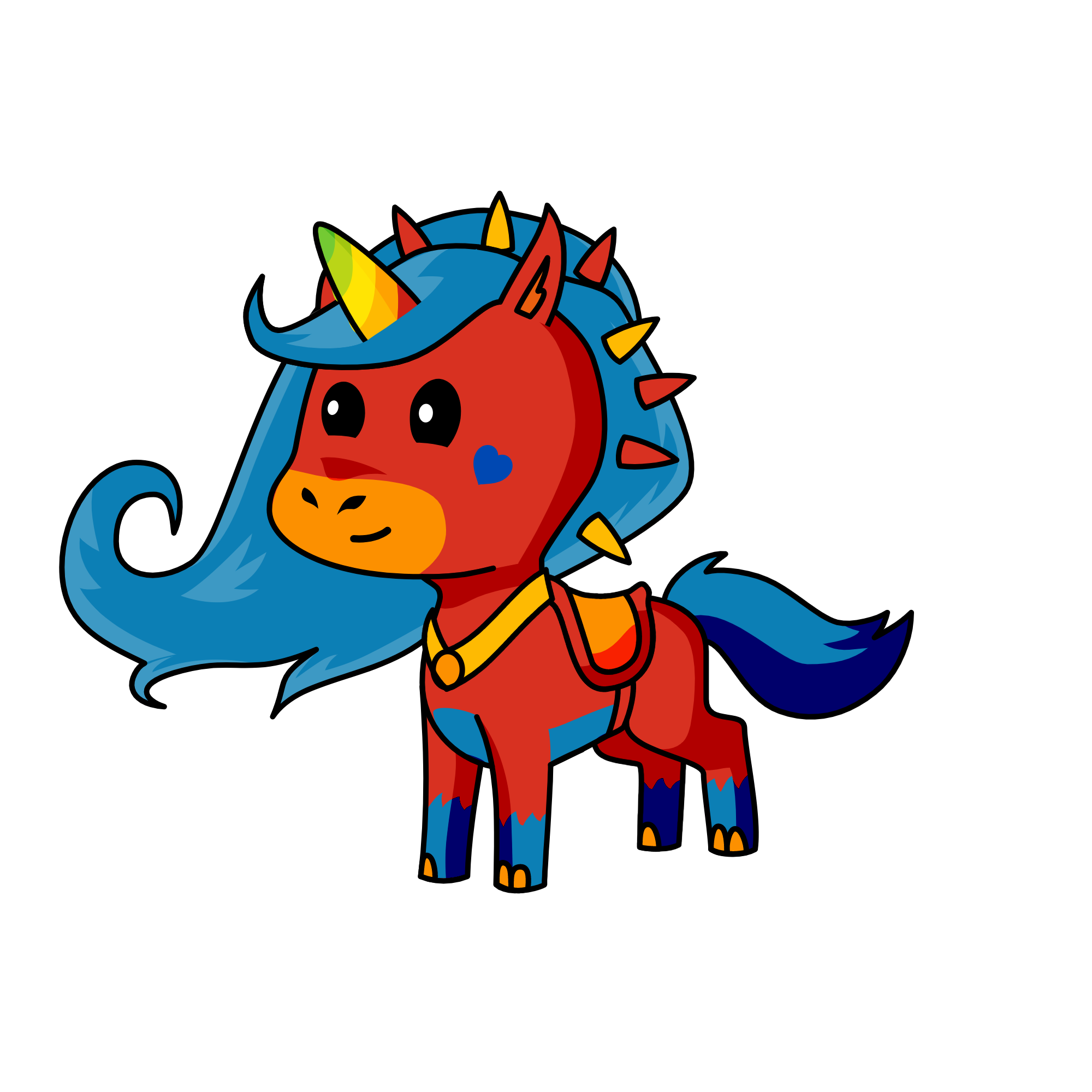 mia, the unicorn