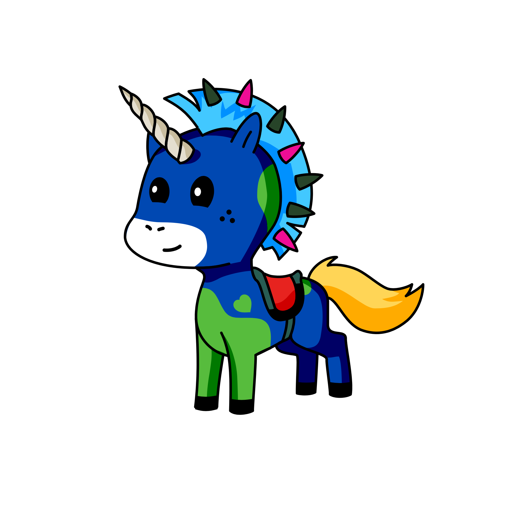 Teddy, the unicorn