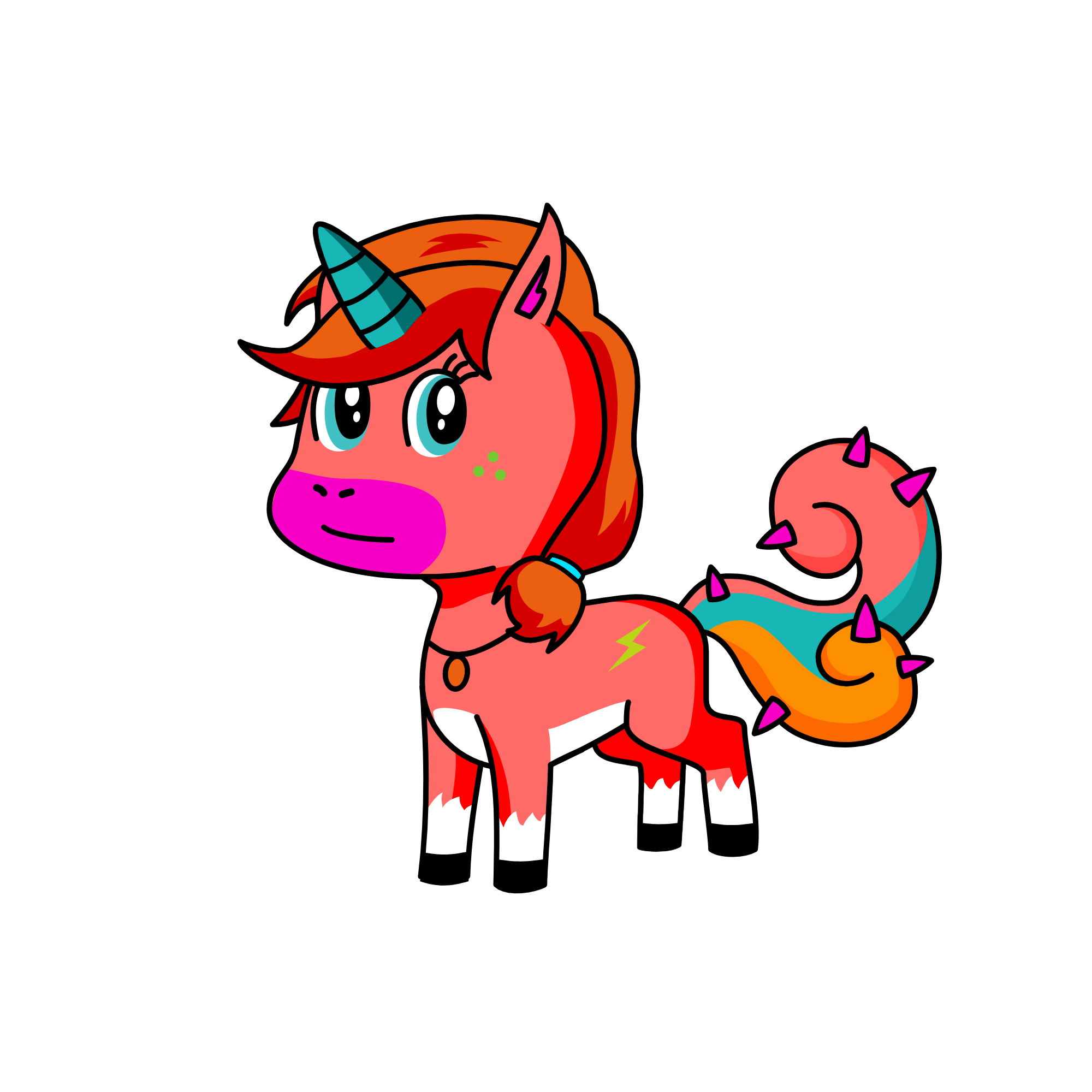 Luna, the unicorn