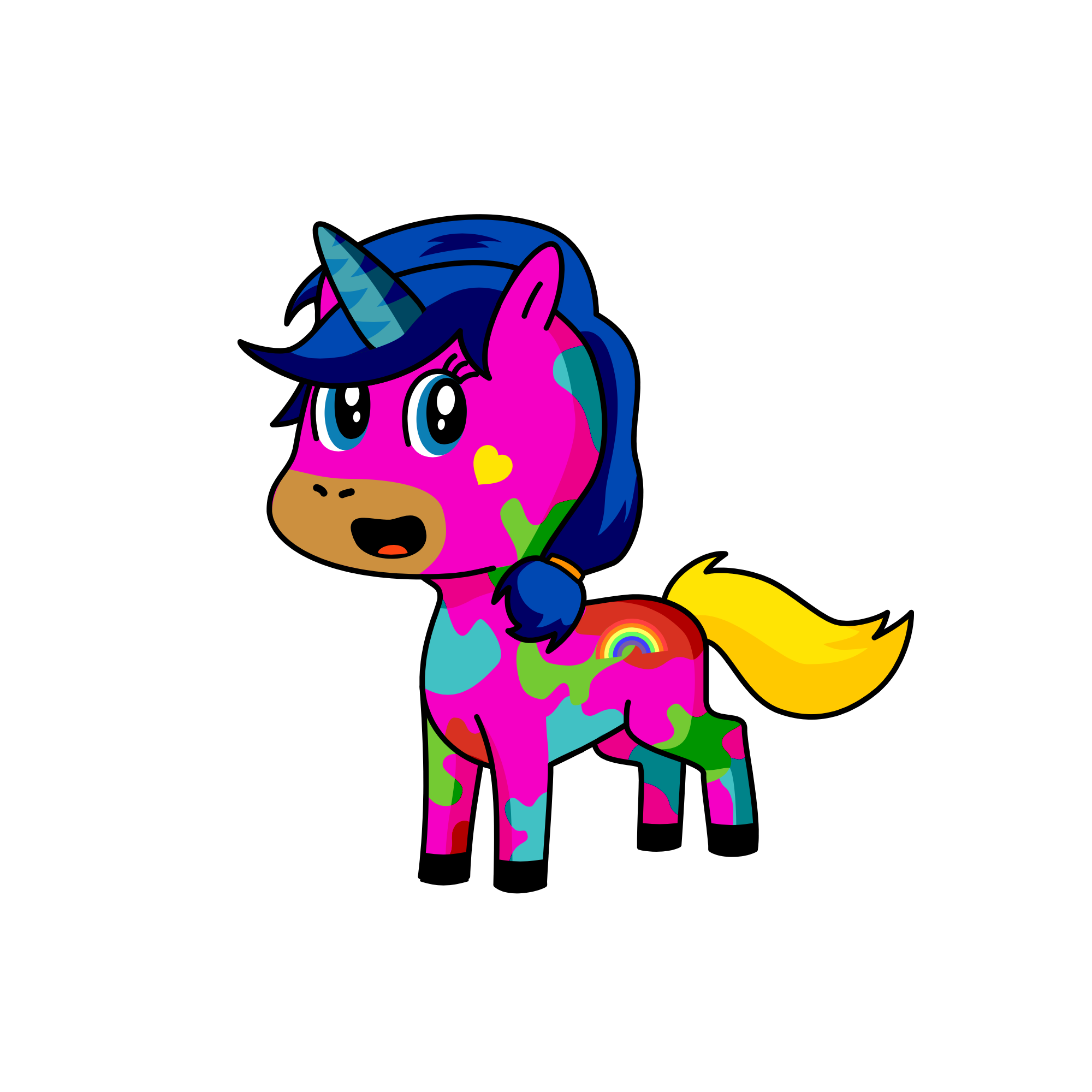 Sunny, the unicorn
