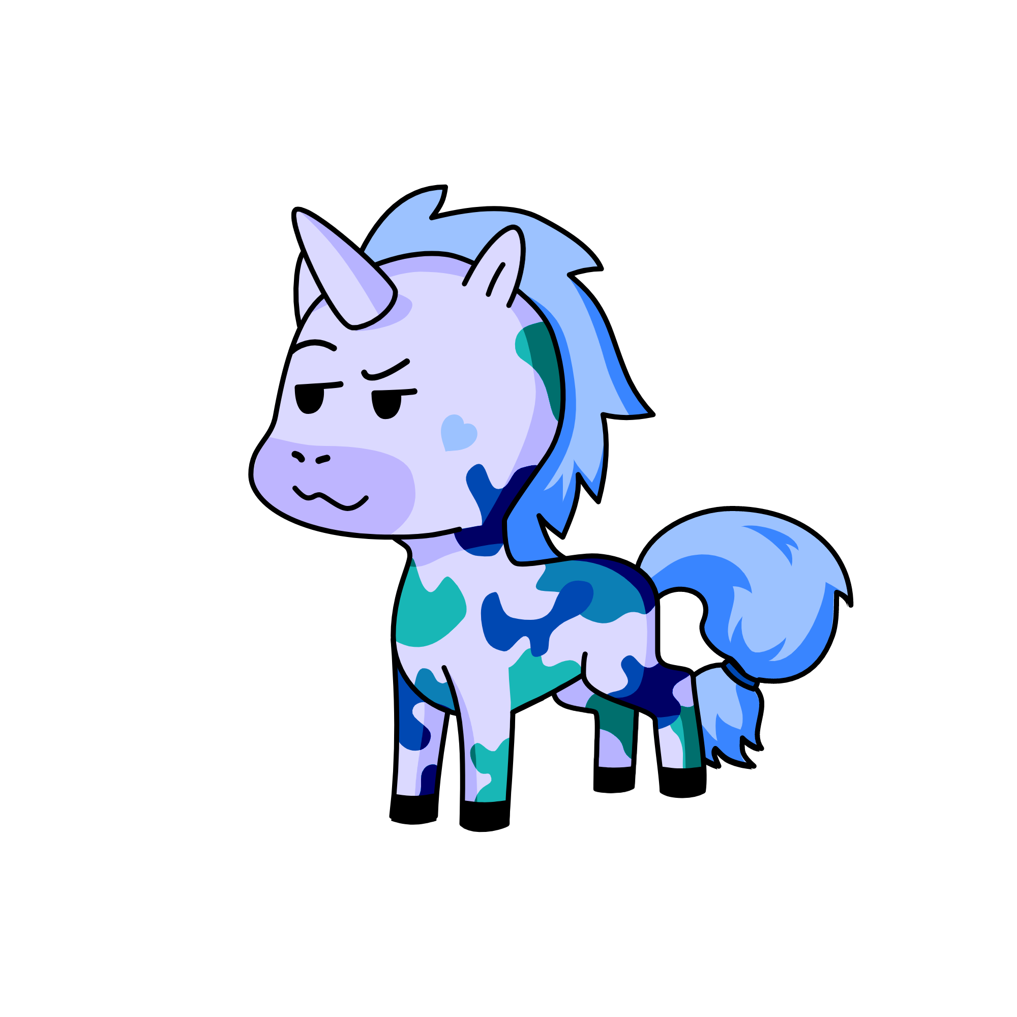 Painty, the unicorn