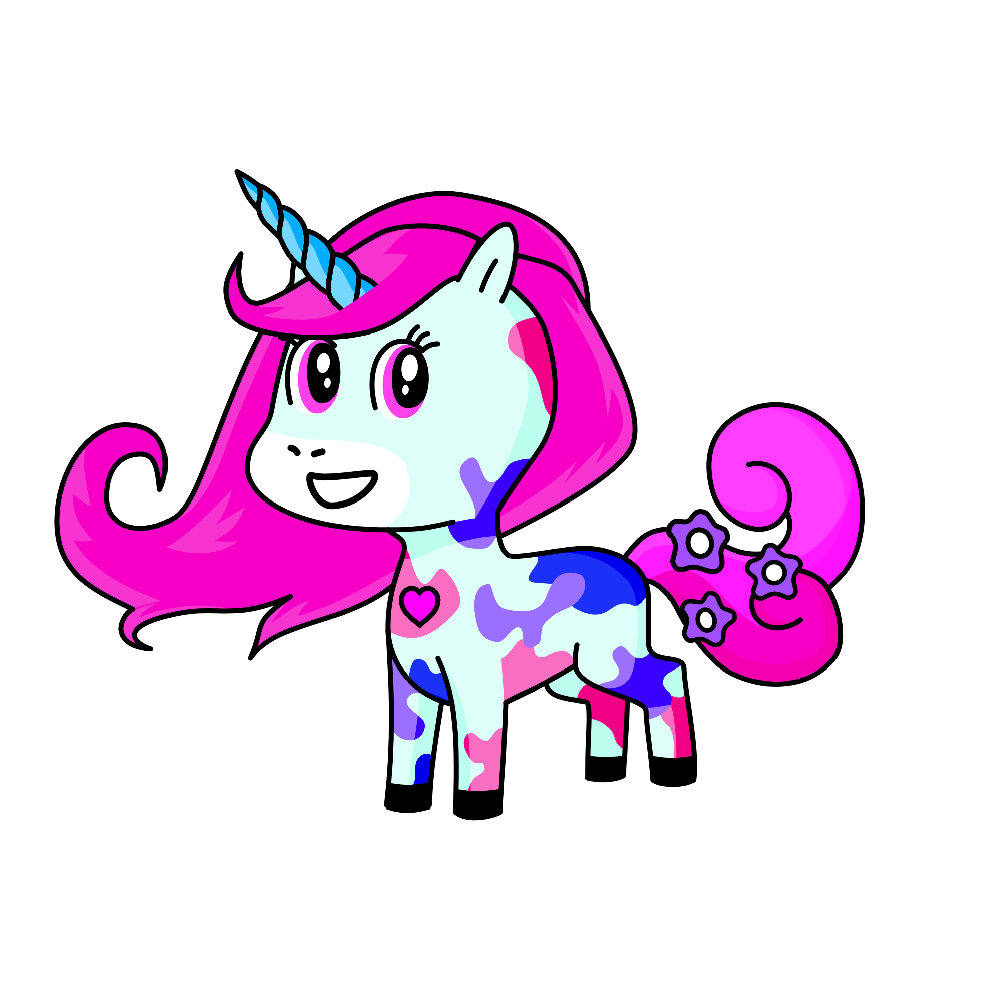HAZEL, the unicorn