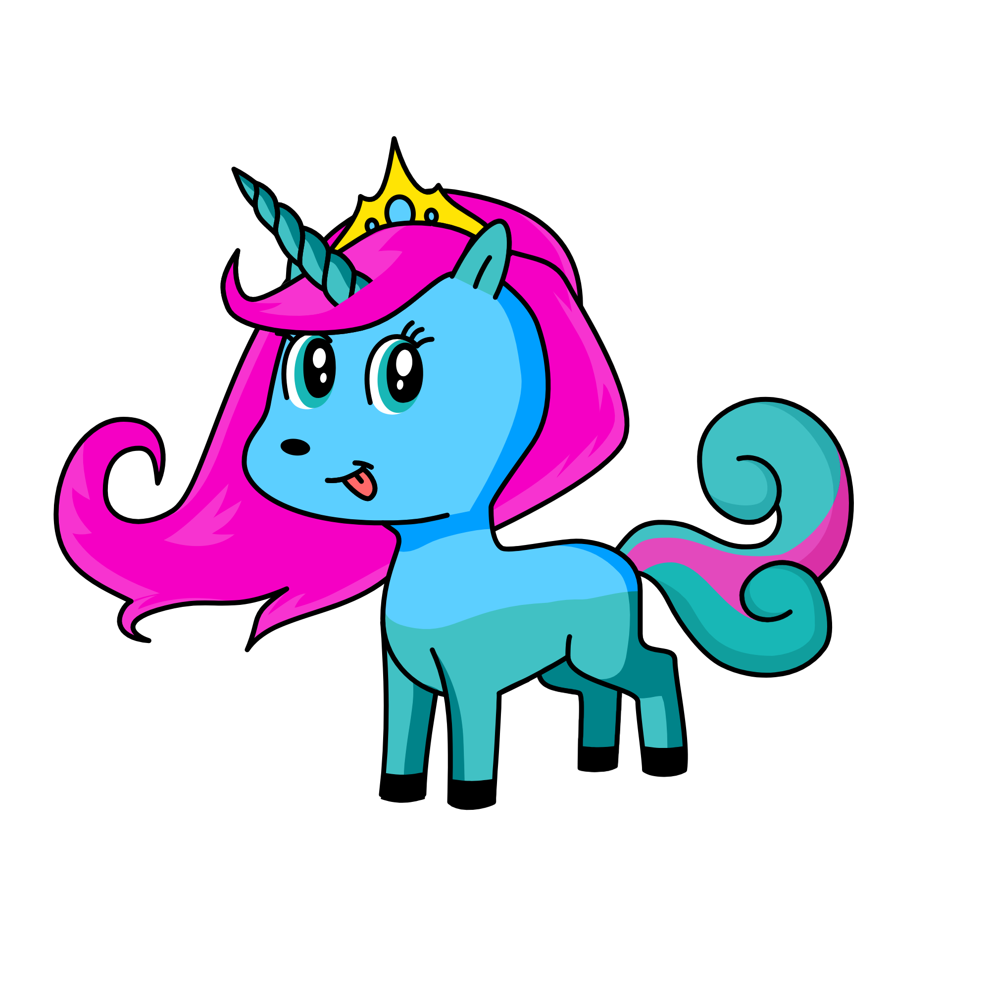 coten candy, the unicorn