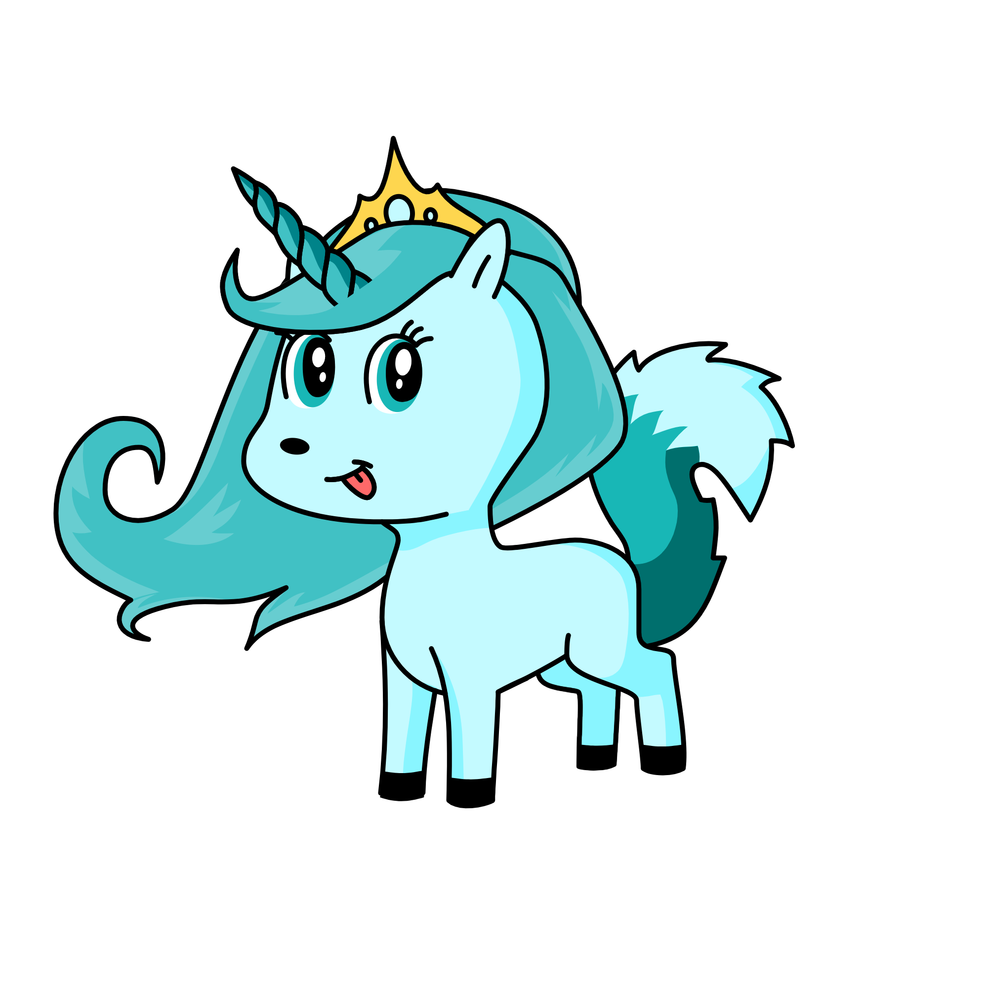 winter, the unicorn