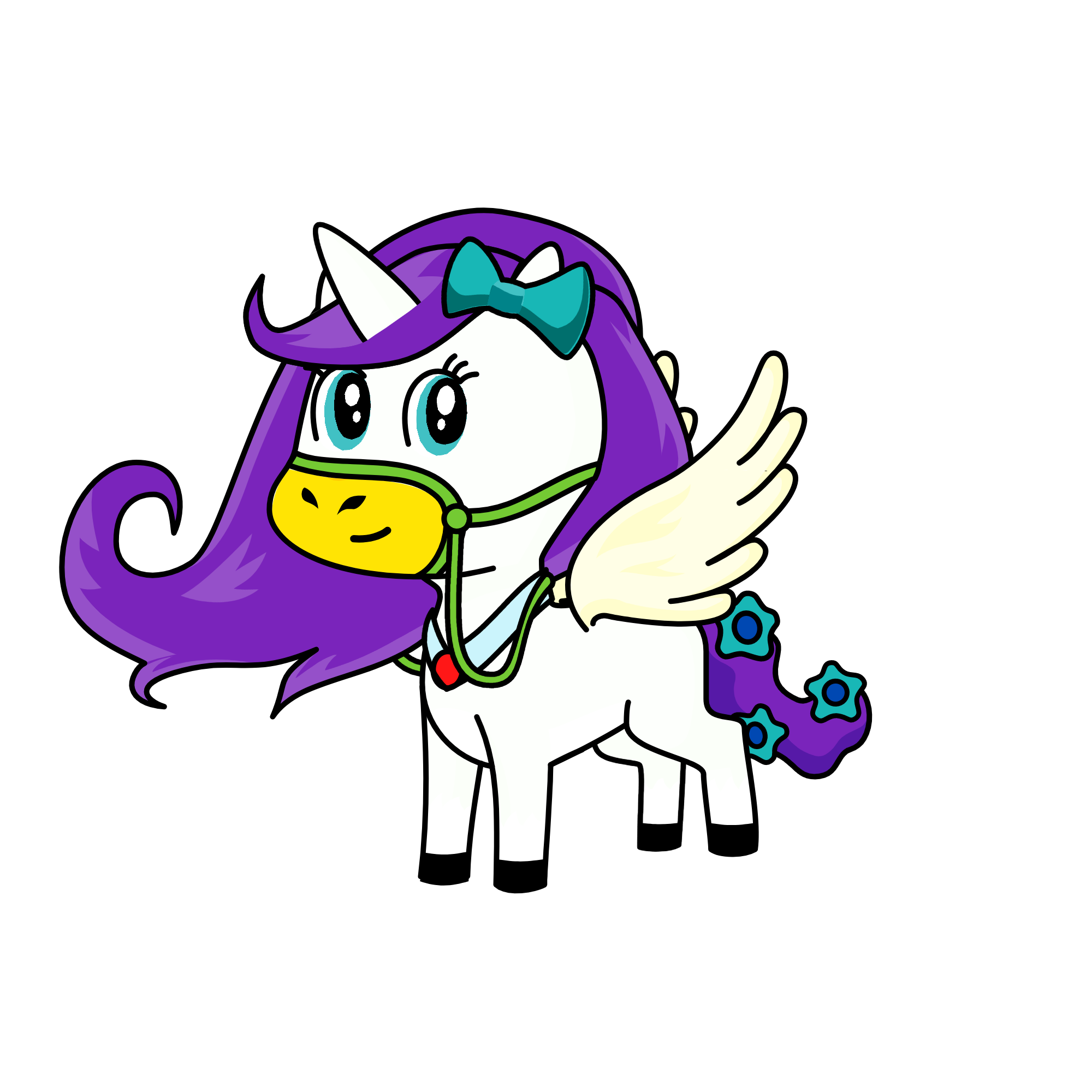 Princes Luna, the unicorn