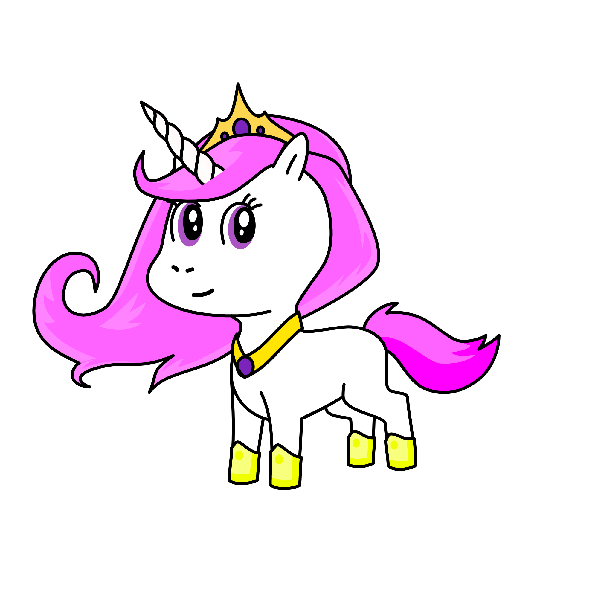 Princess Celestia of Canterlot, the unicorn
