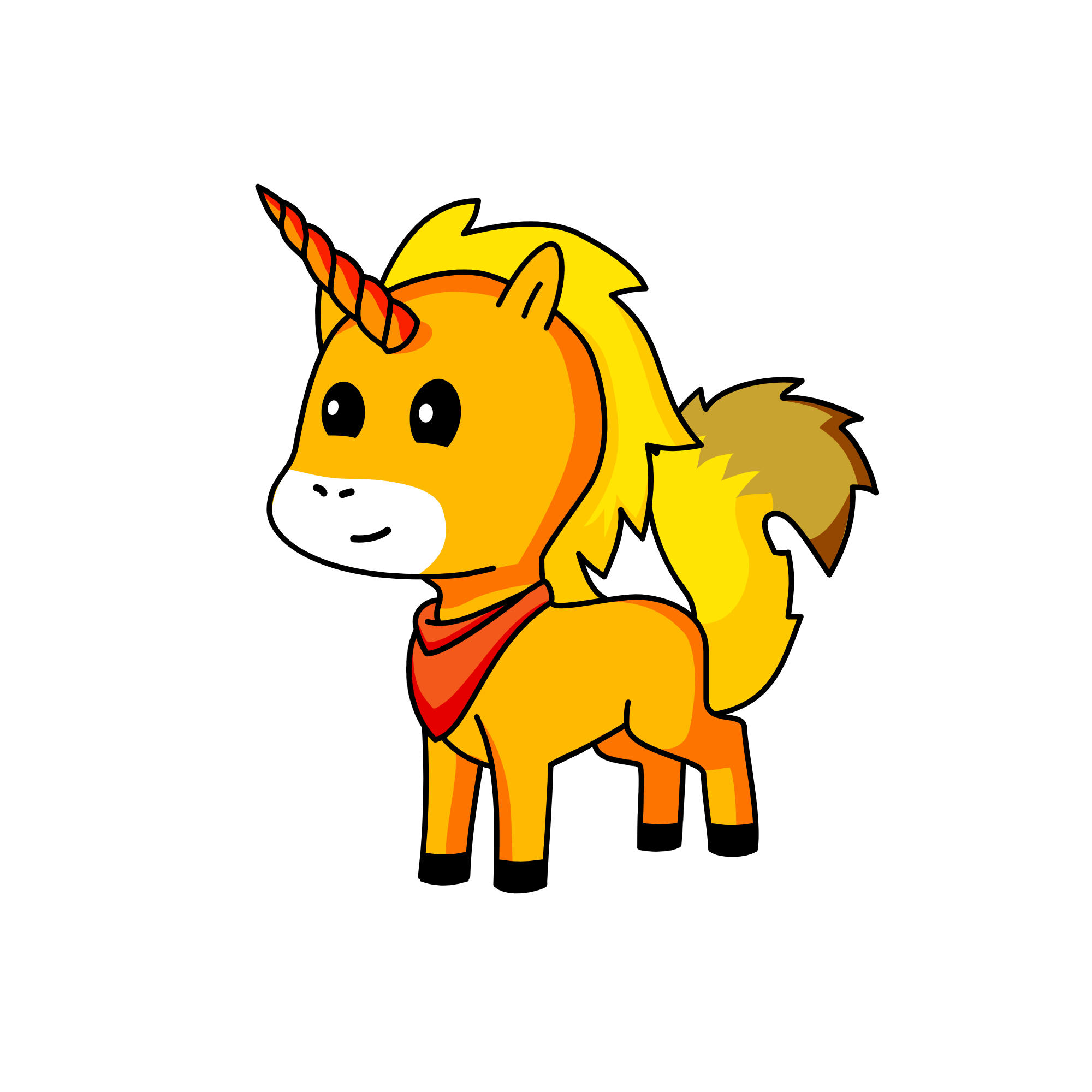 Qibli the Sandwing, the unicorn