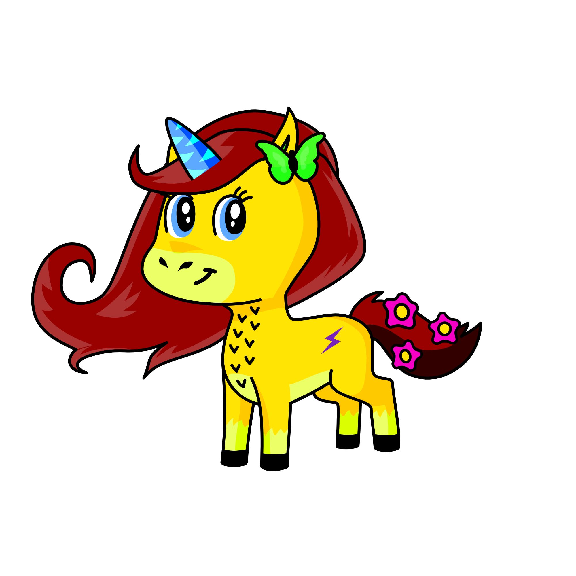 AJUDANTE., the unicorn