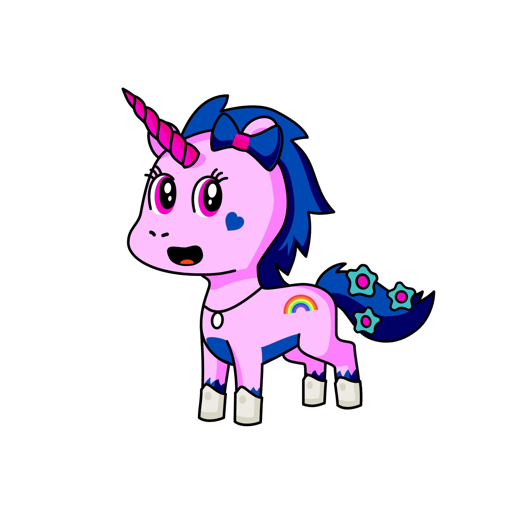 Calmilla, the unicorn