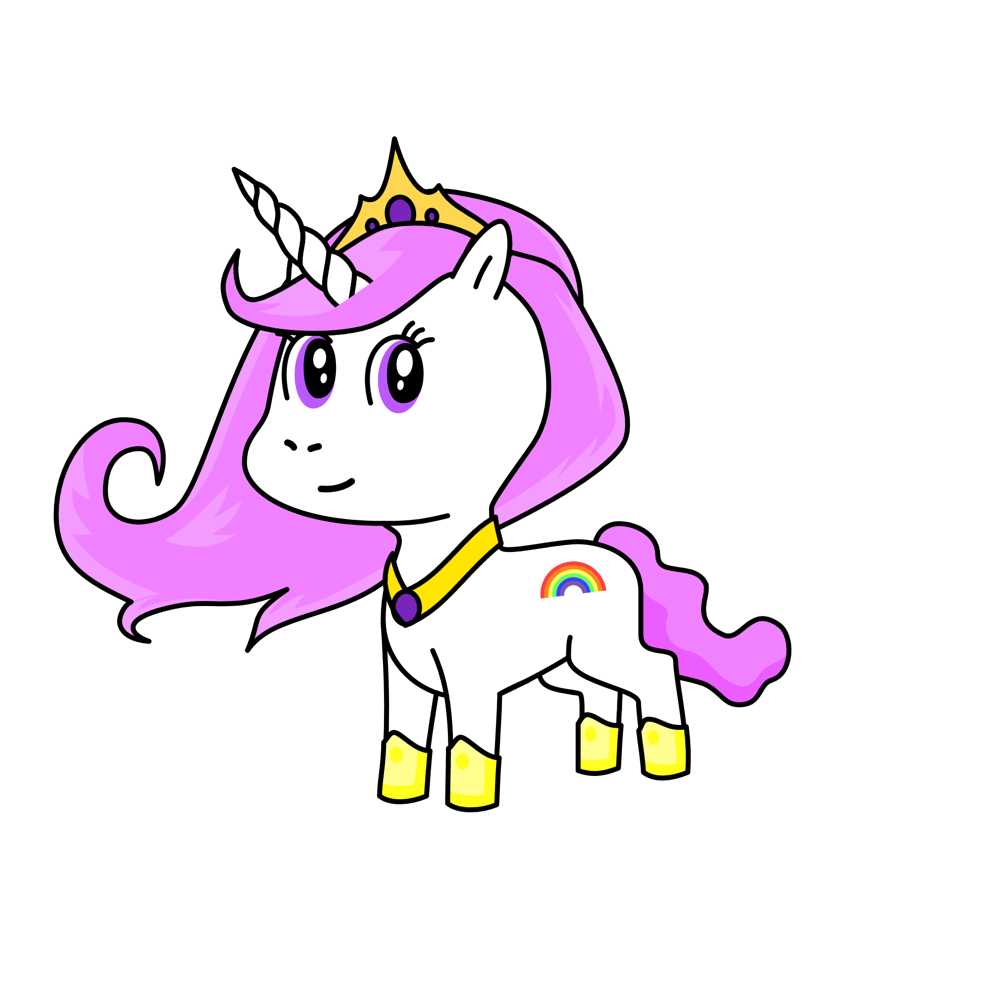 Celestia, the unicorn