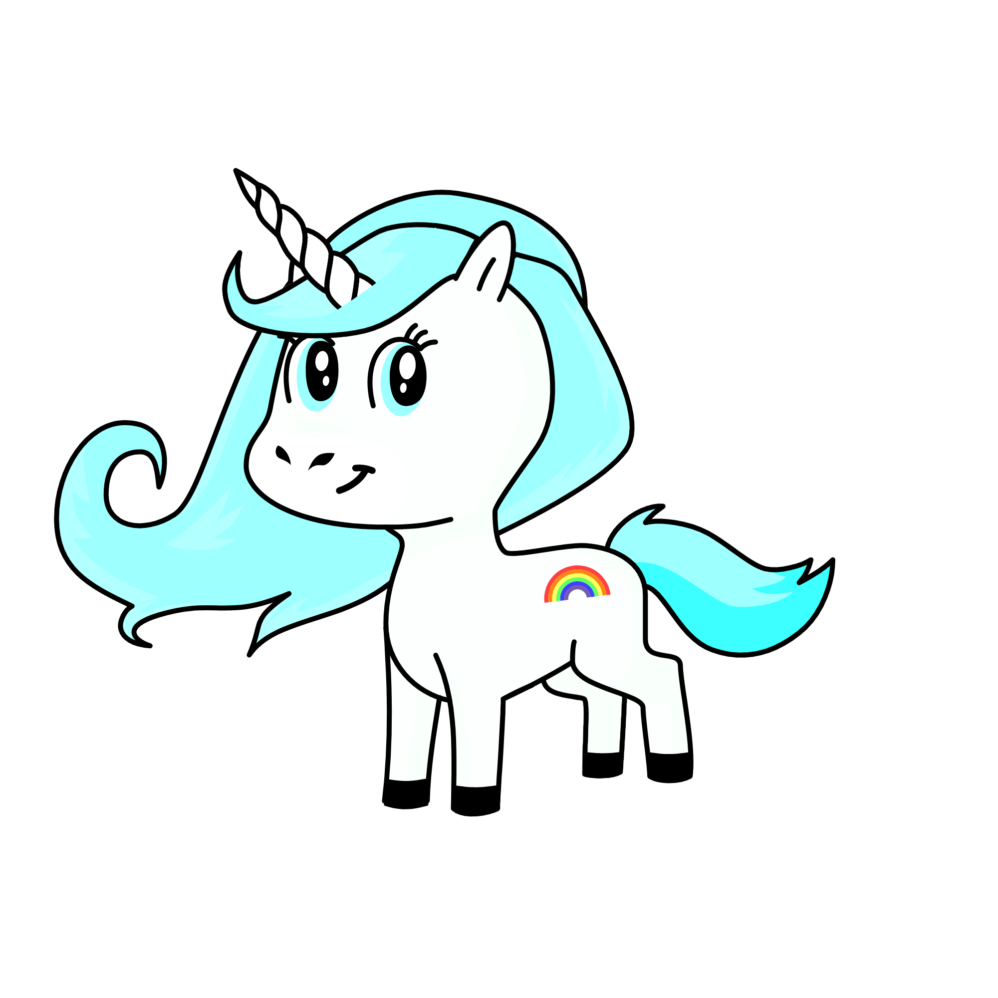 Unicornio de las nieves, the unicorn