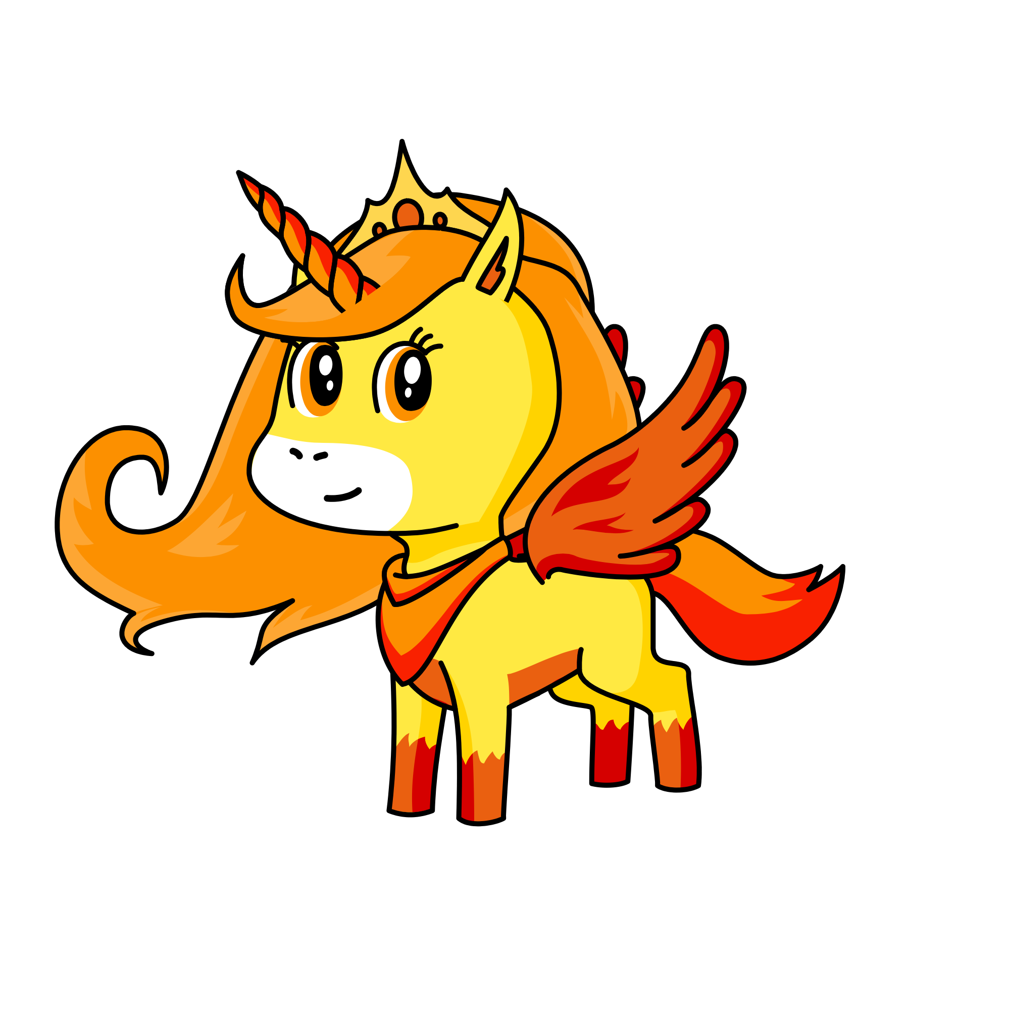 Sunny, the unicorn