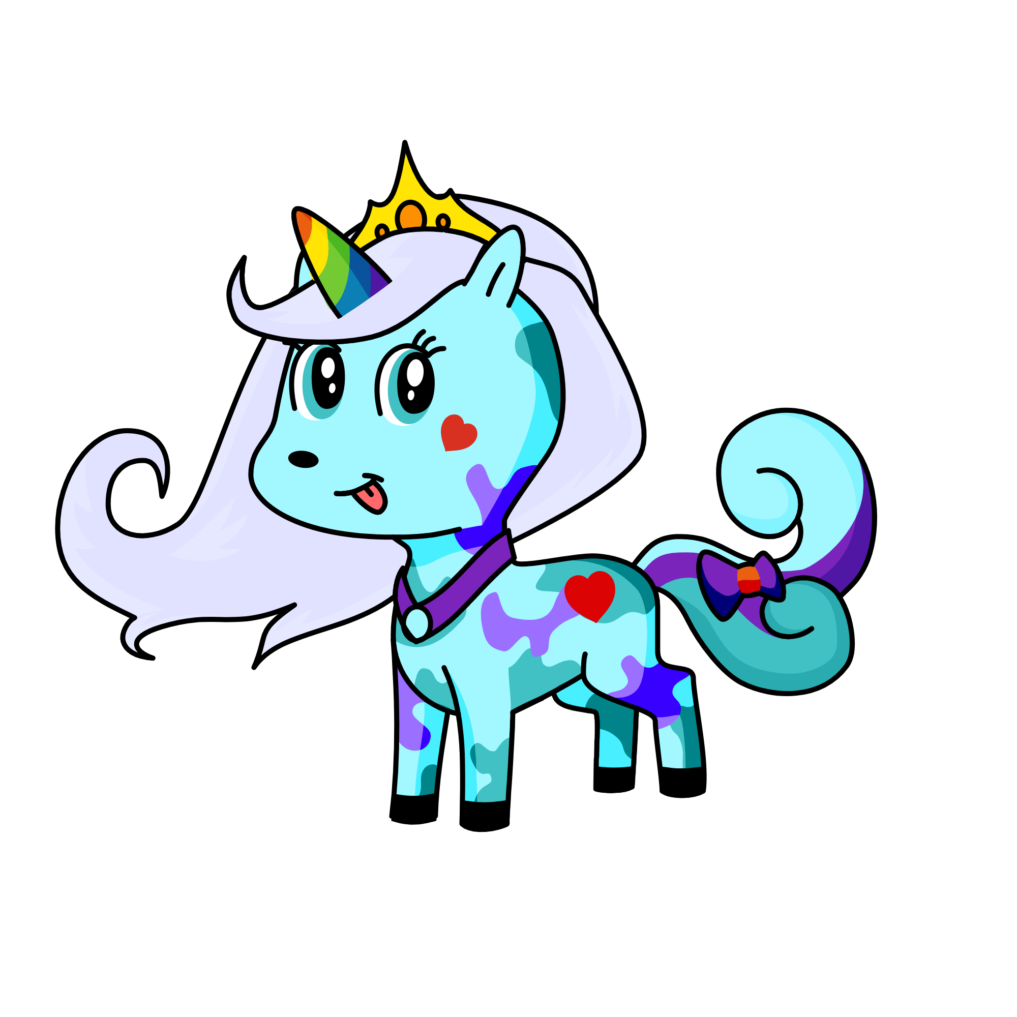 Tiffany, the unicorn