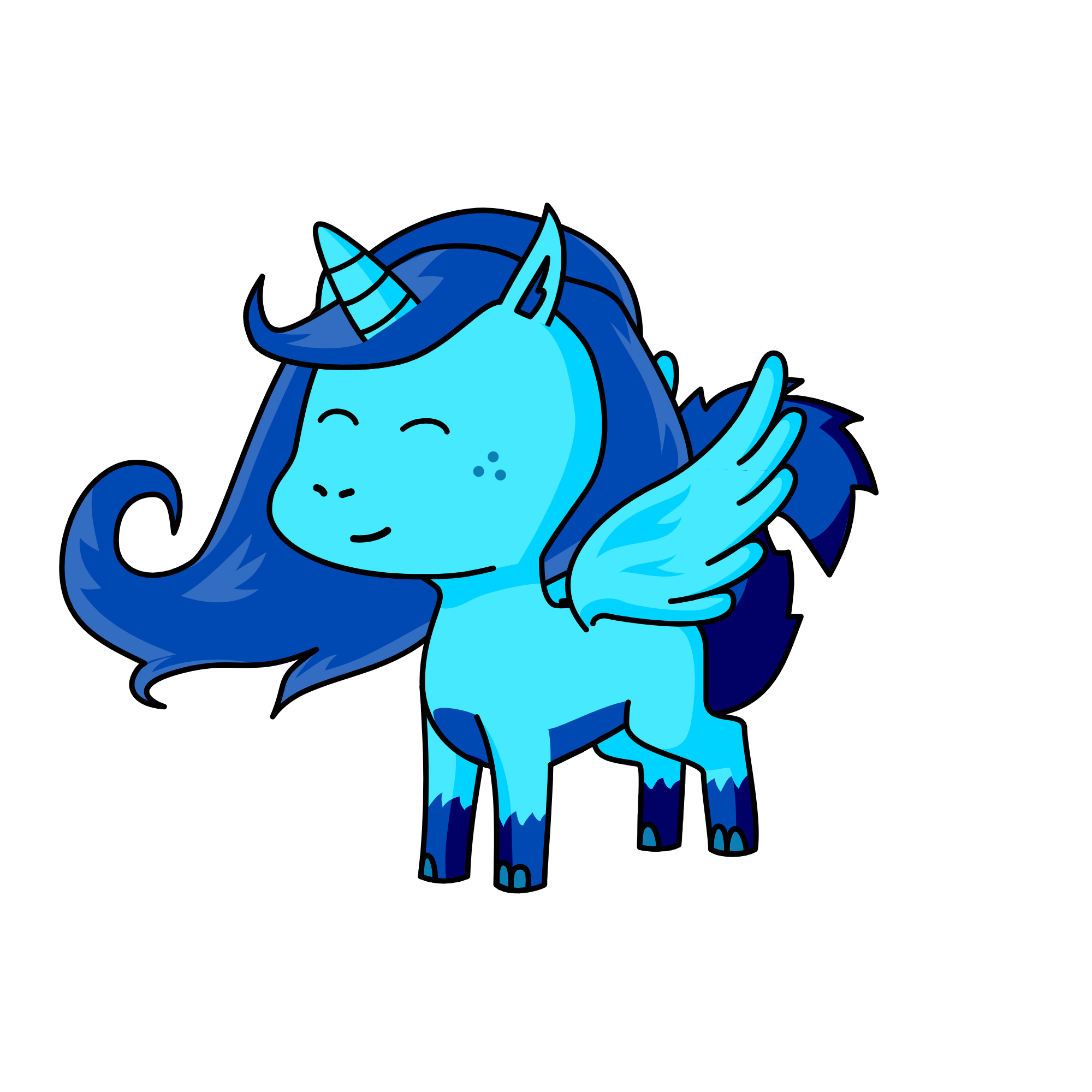 Jolly, the unicorn