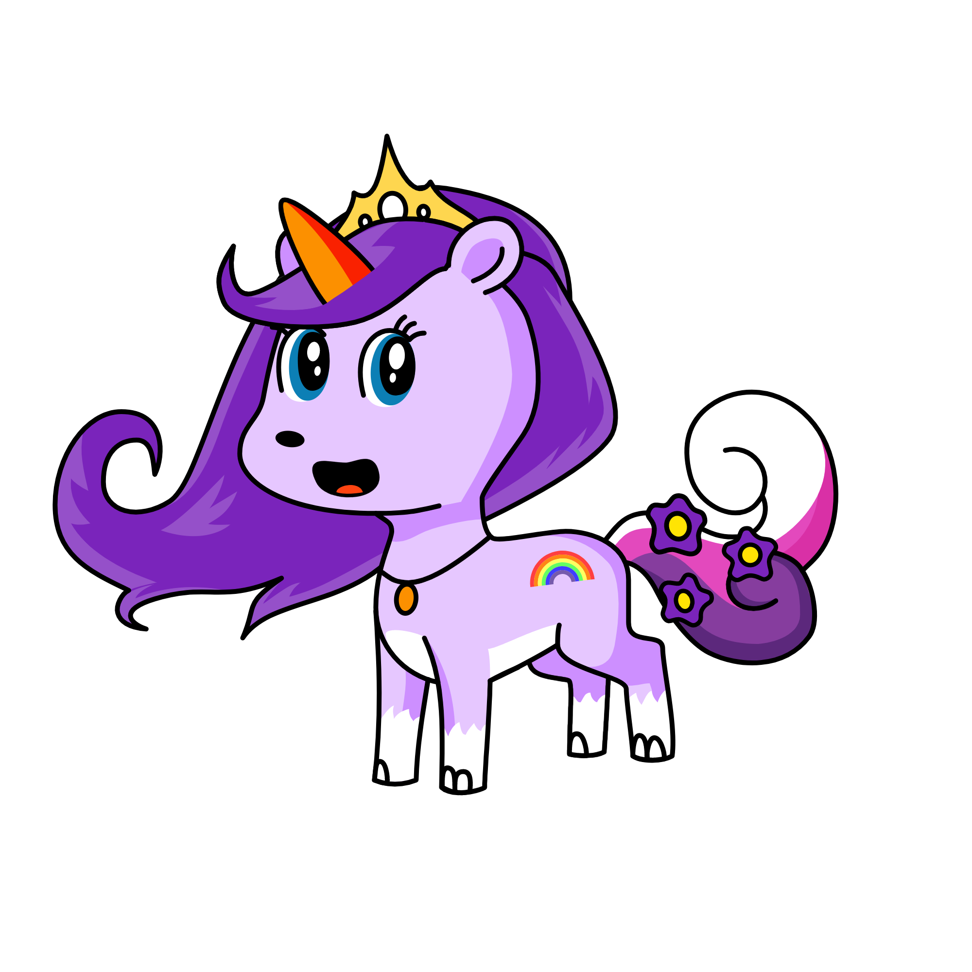 PRINCESS SUGAR BOTTOM-SPARKLETOWN, the unicorn