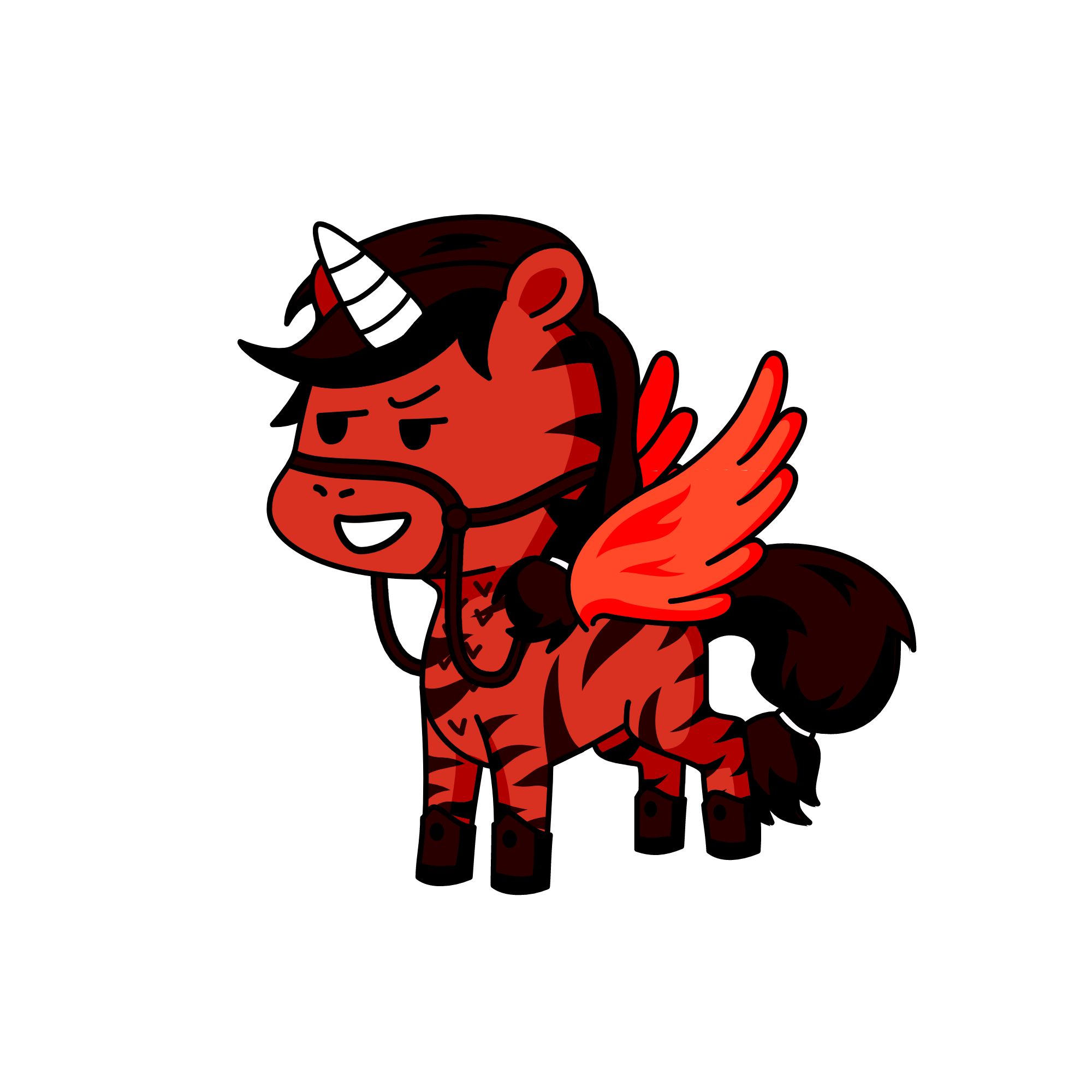 Angela's Inside-Demond, the unicorn