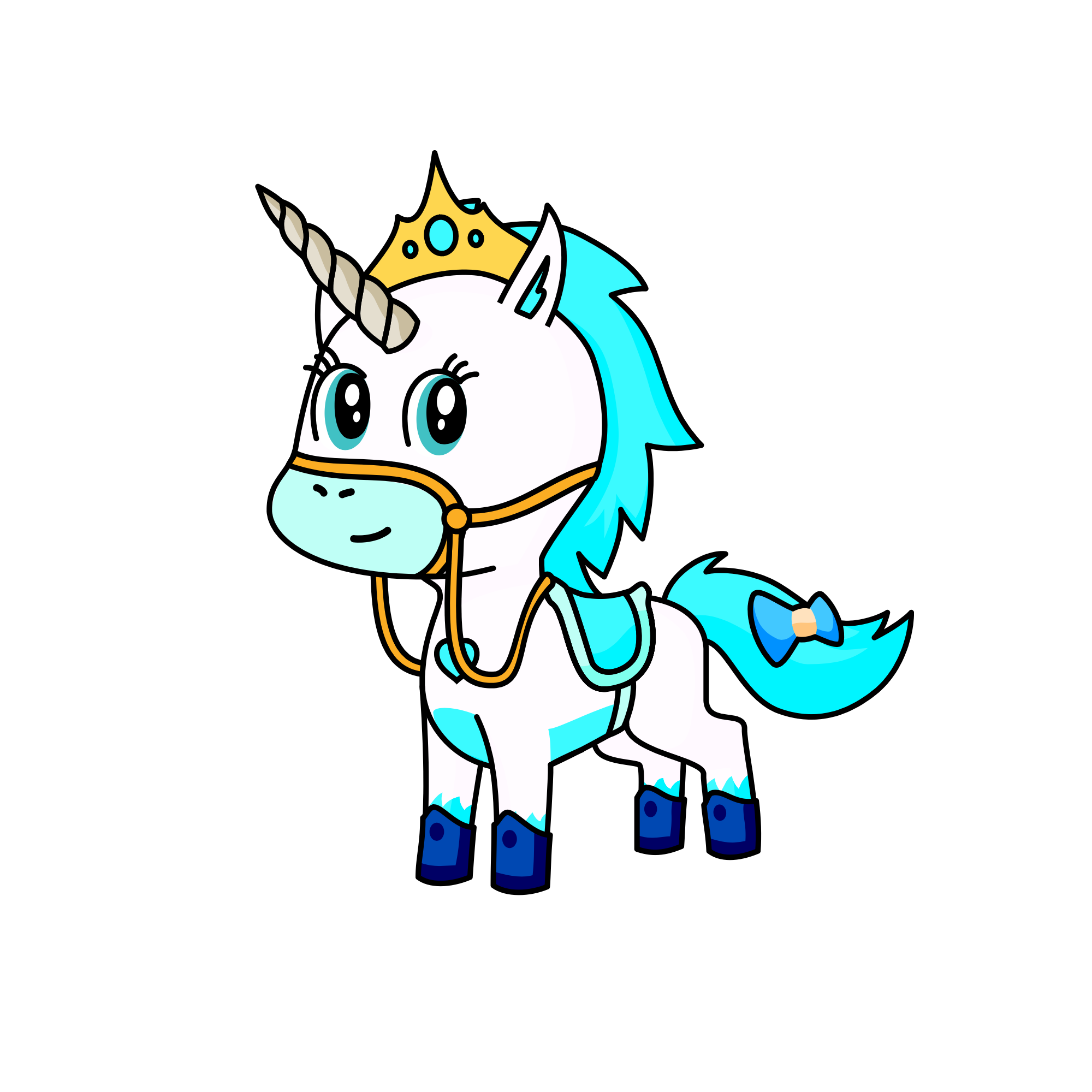 Tundra Galloper, the unicorn