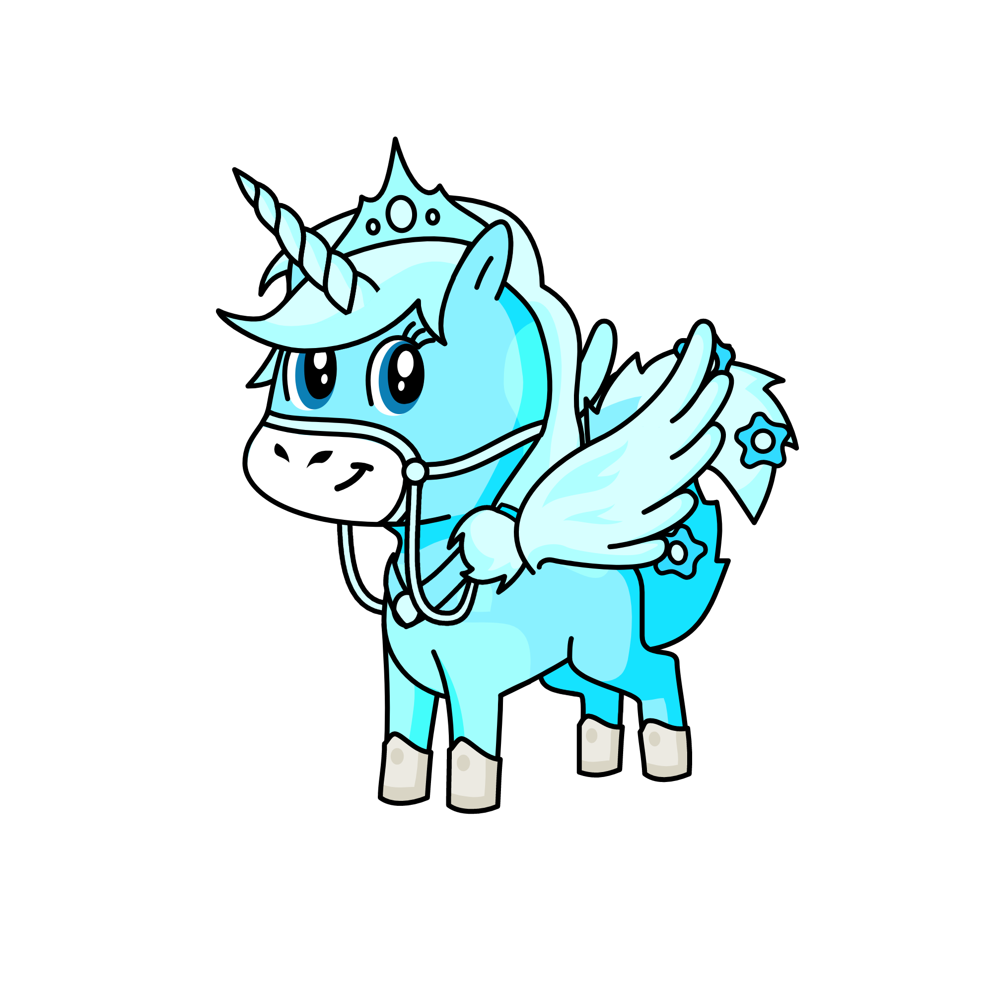 Glacier, the unicorn