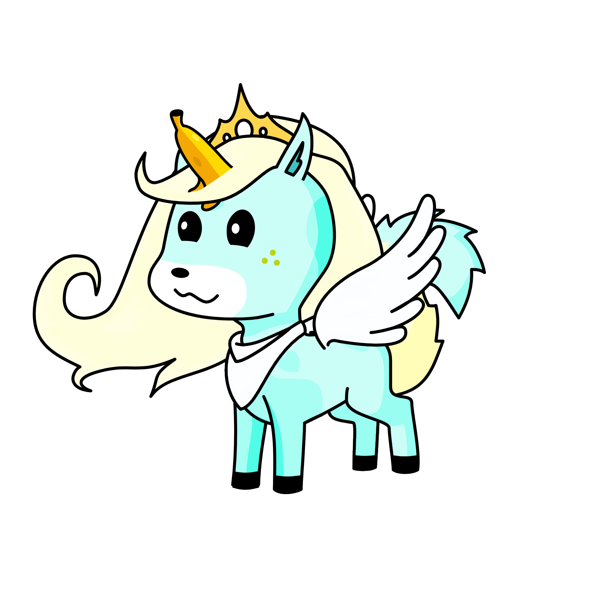 Angel, the unicorn