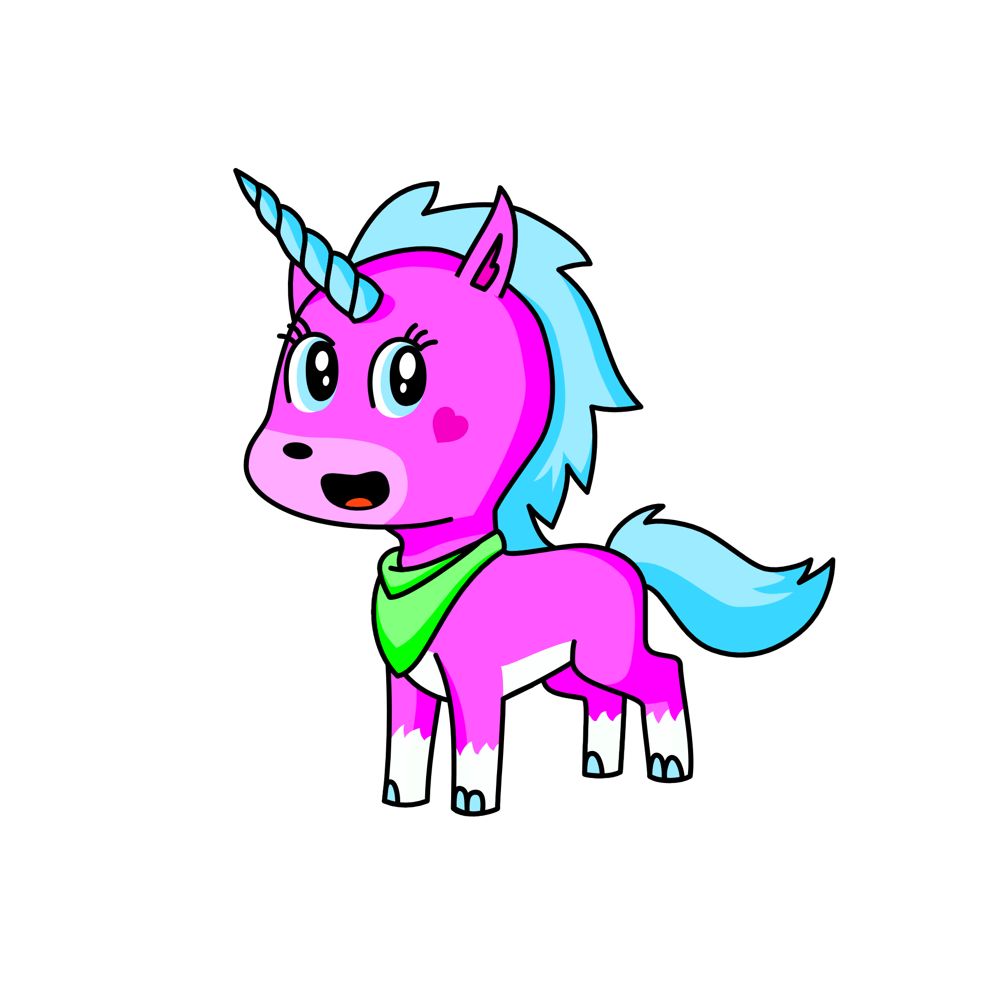 Princess Unikitty, the unicorn