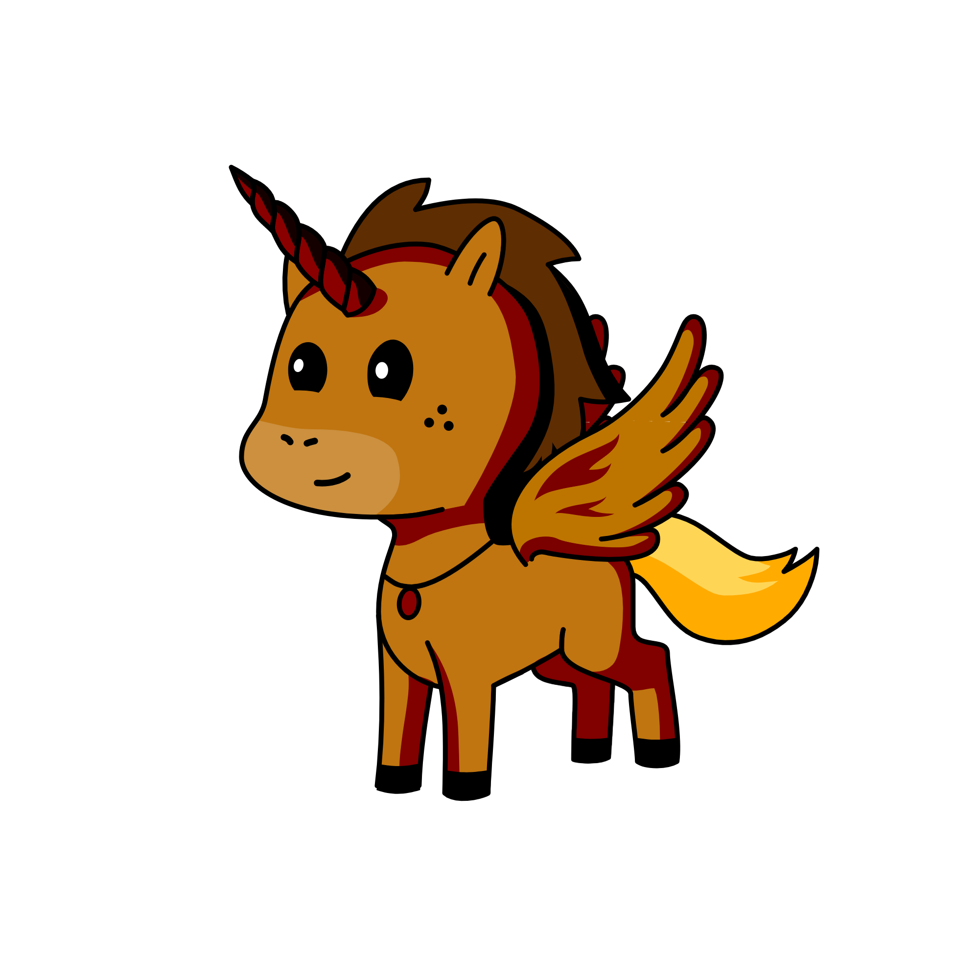 Choco, the unicorn