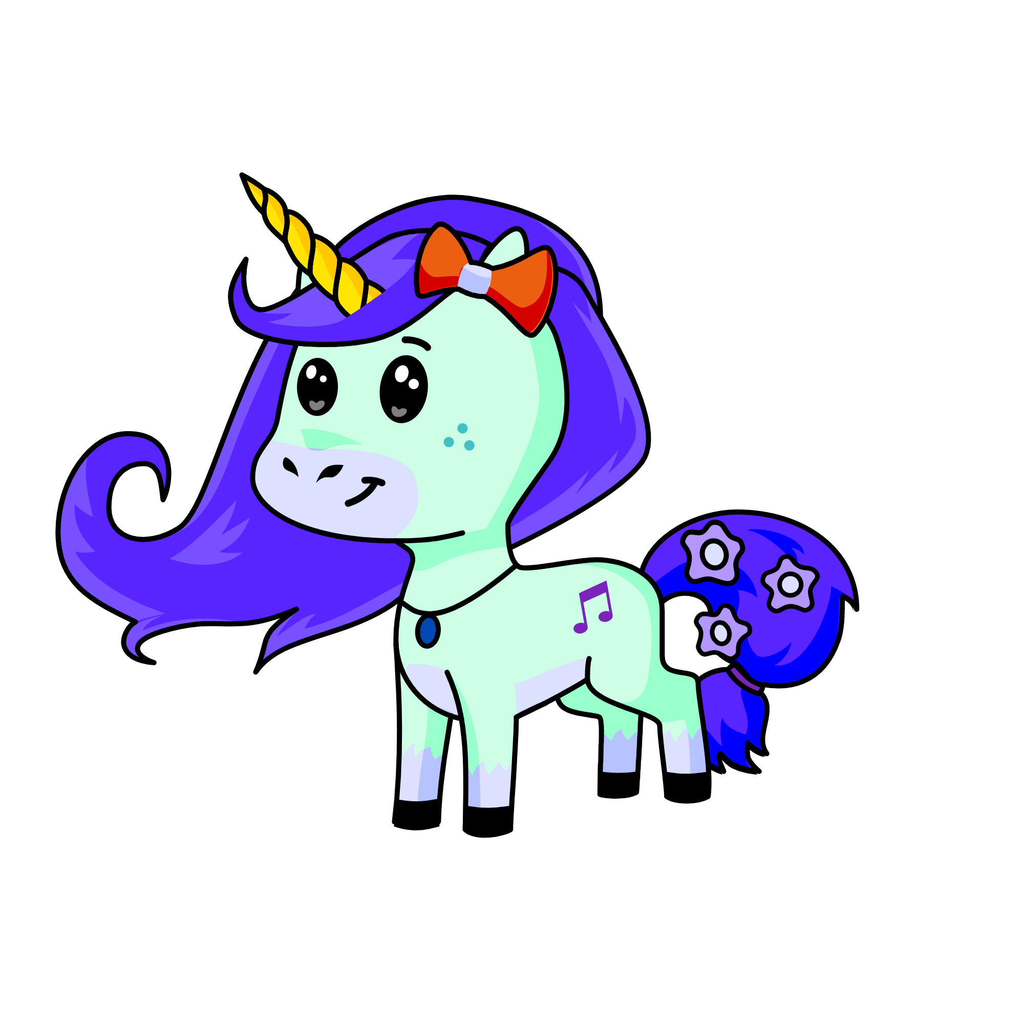 Serenade, the unicorn
