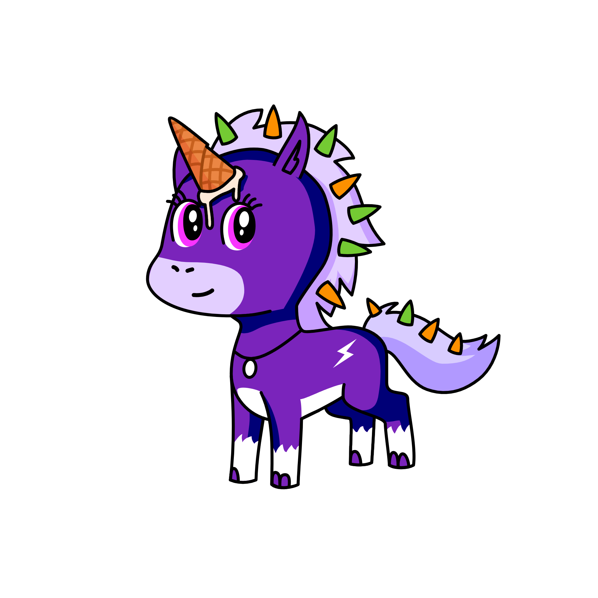 Trix, the unicorn