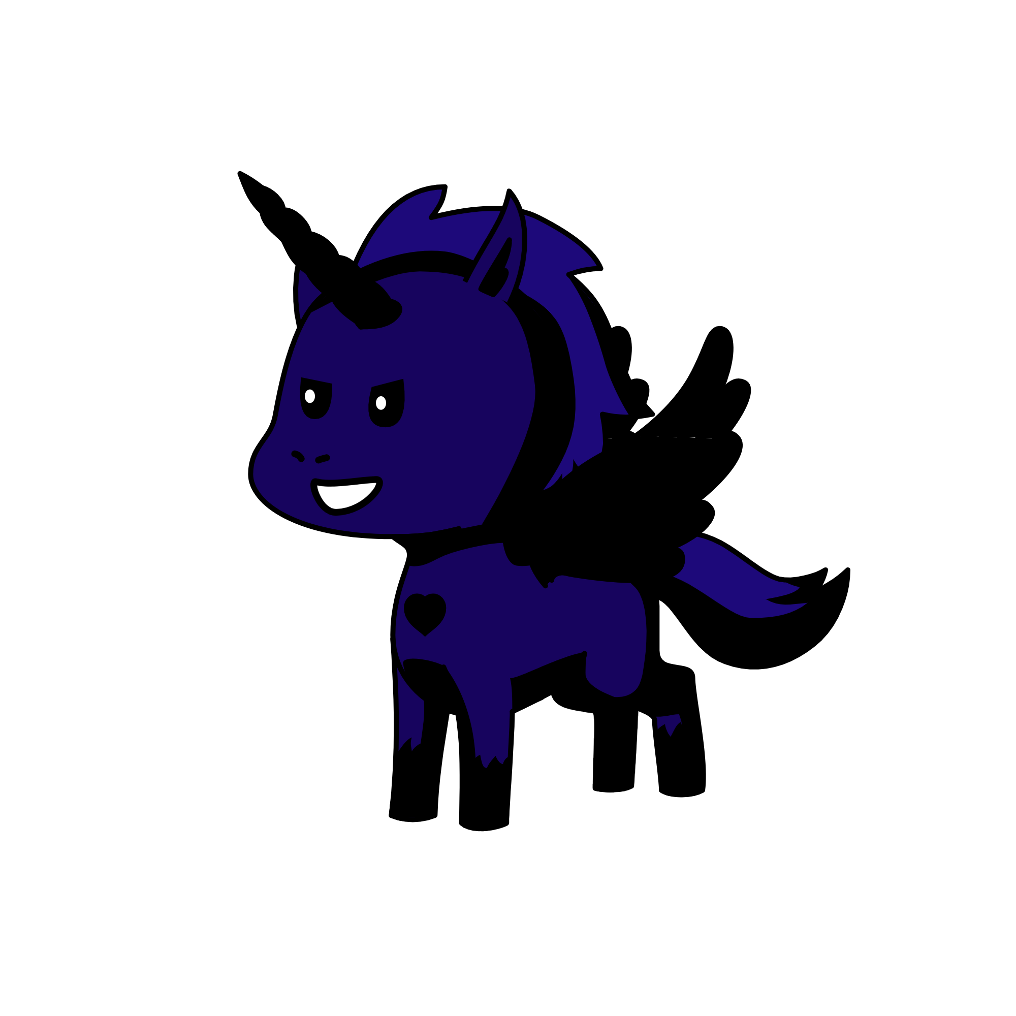 Darkness, the unicorn