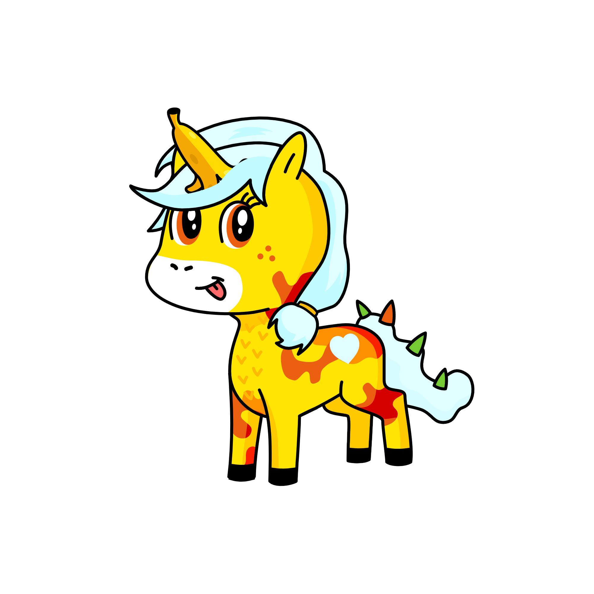 Candlelight, the unicorn