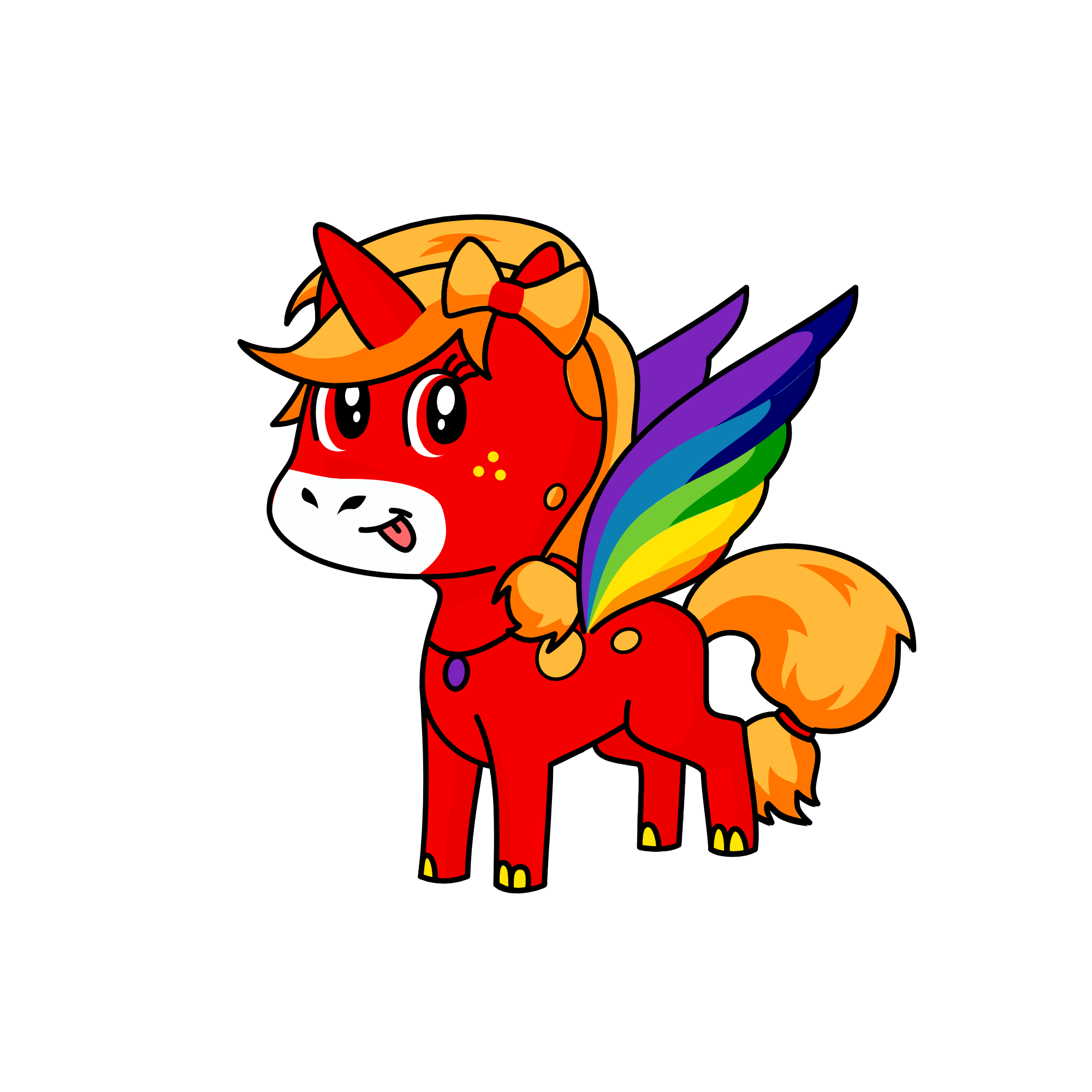 fire, the unicorn