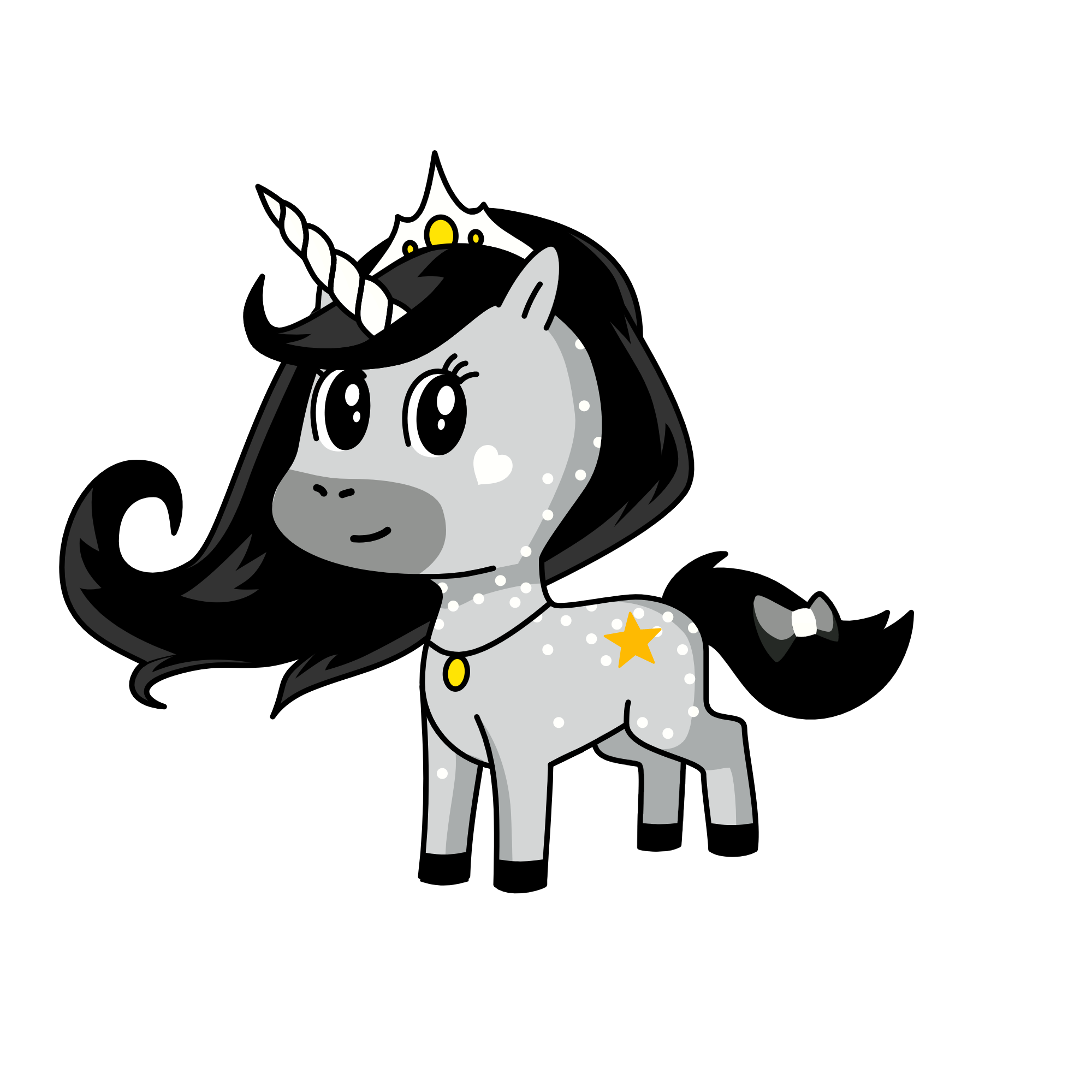 Luna, the unicorn