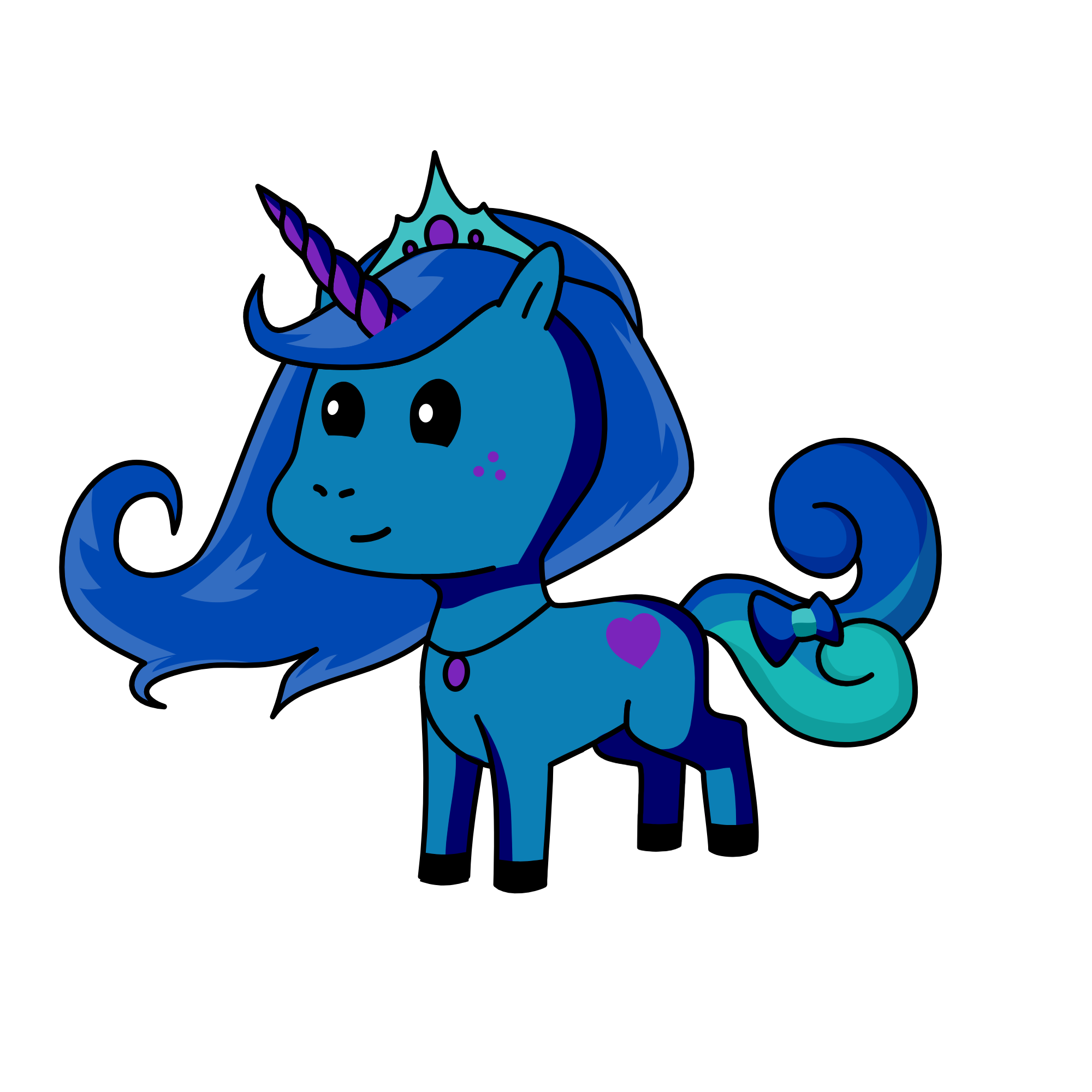 Luna, the unicorn