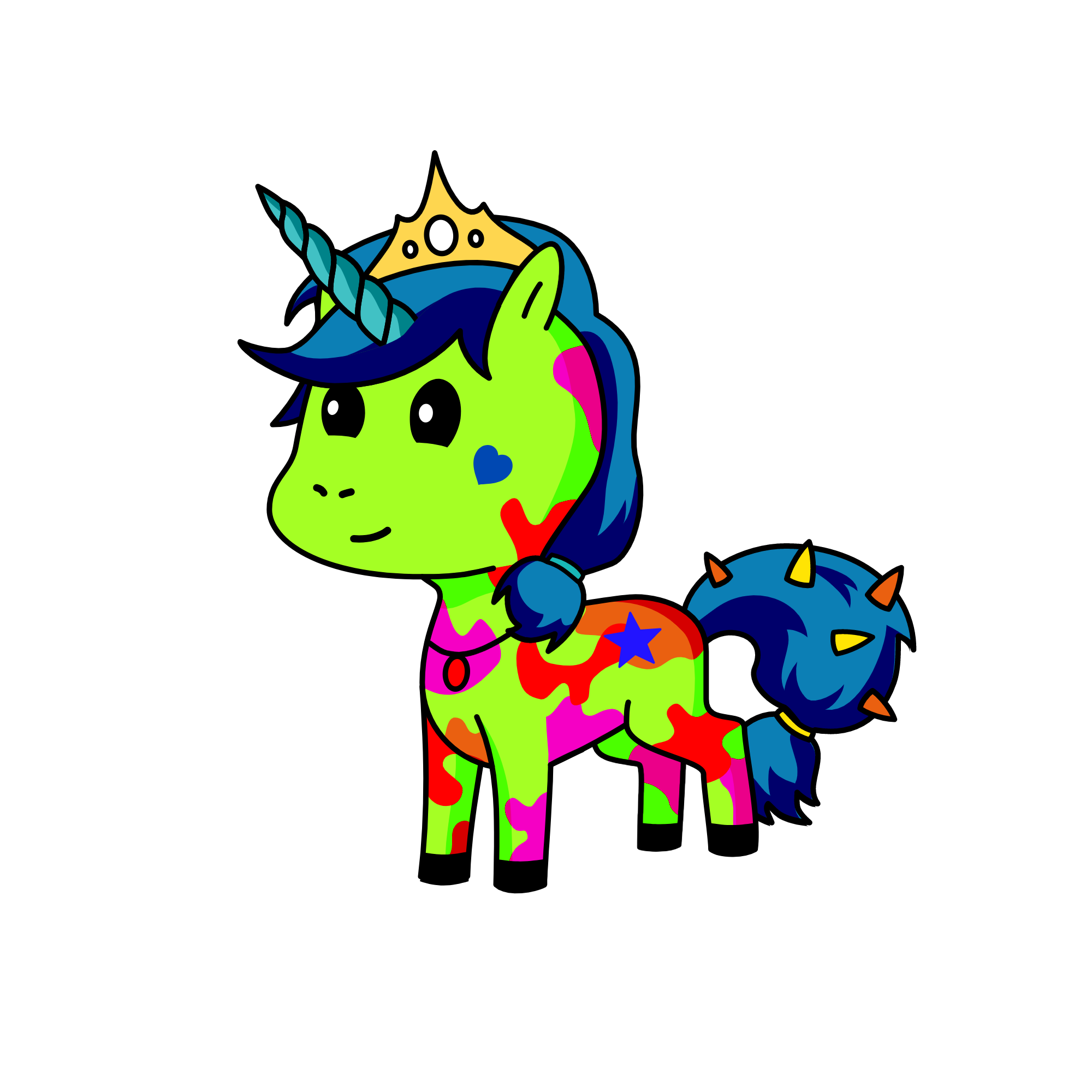 Sparkle, the unicorn