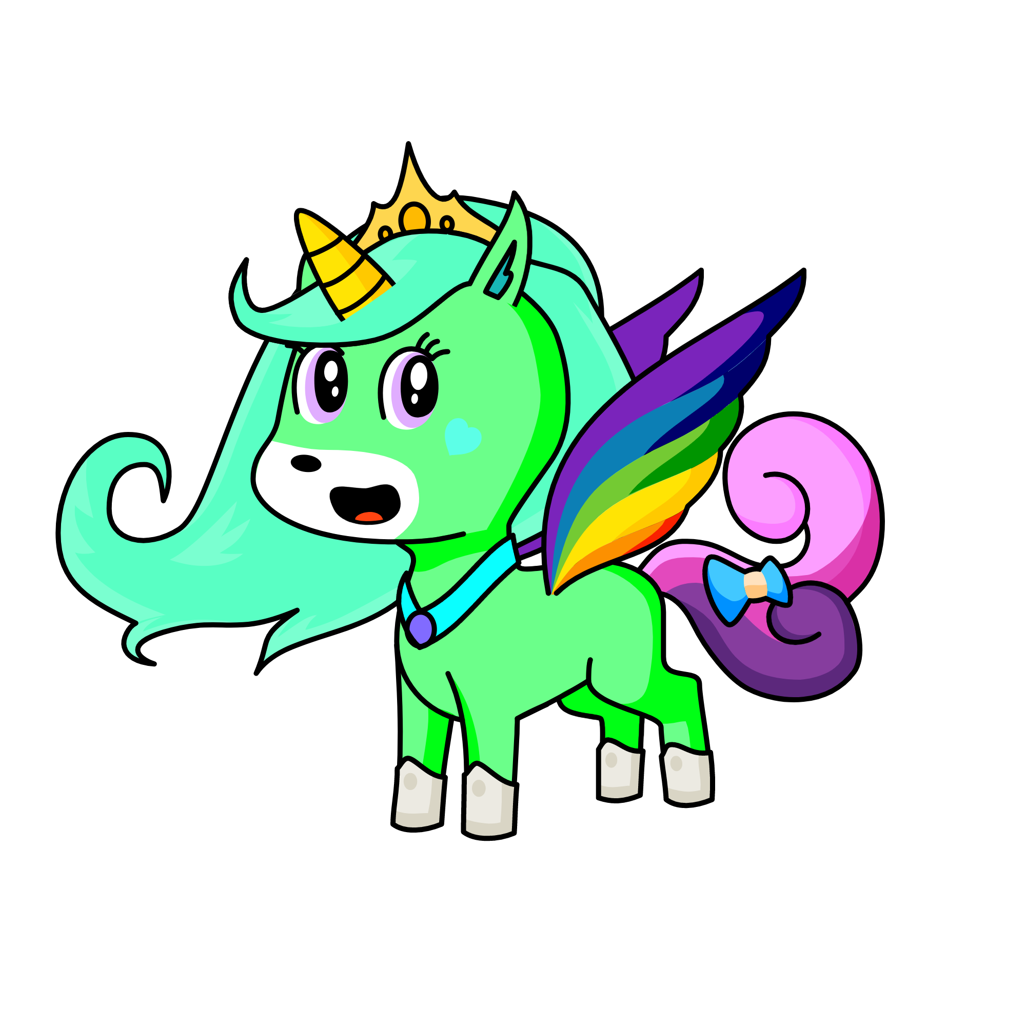 Blossem, the unicorn
