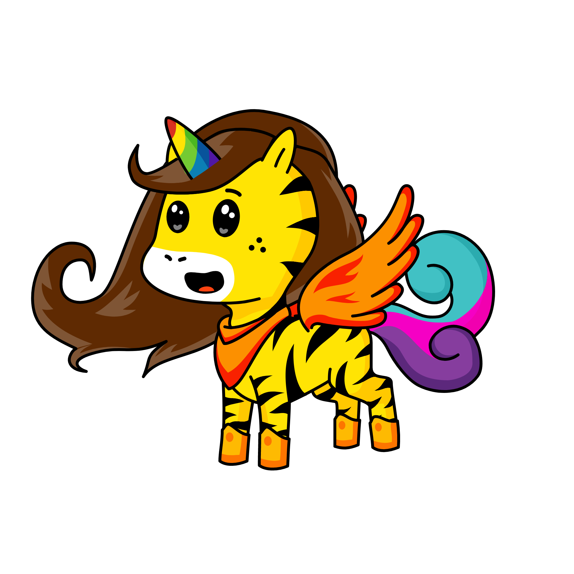 Strap Unicorn, the unicorn