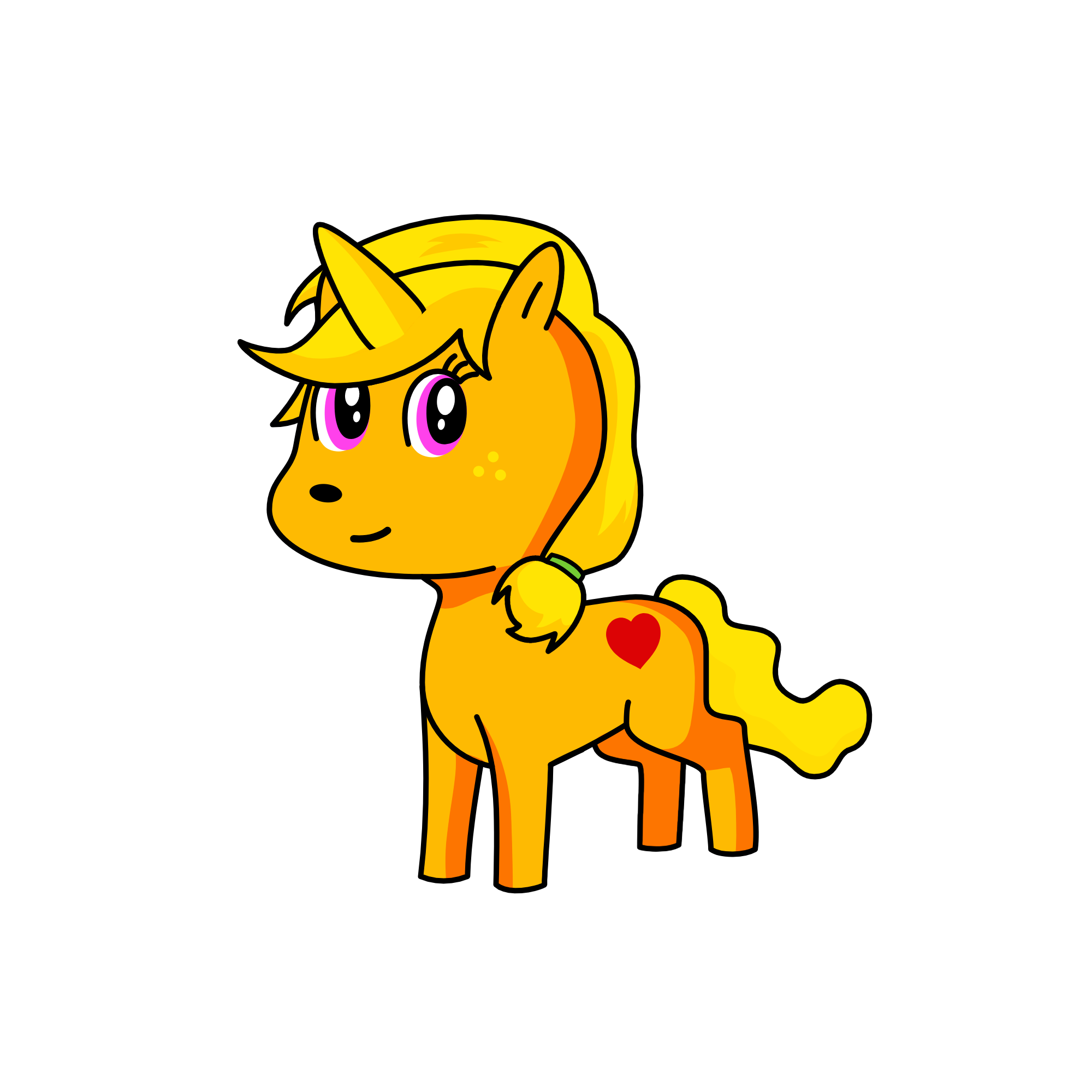 Applejack, the unicorn