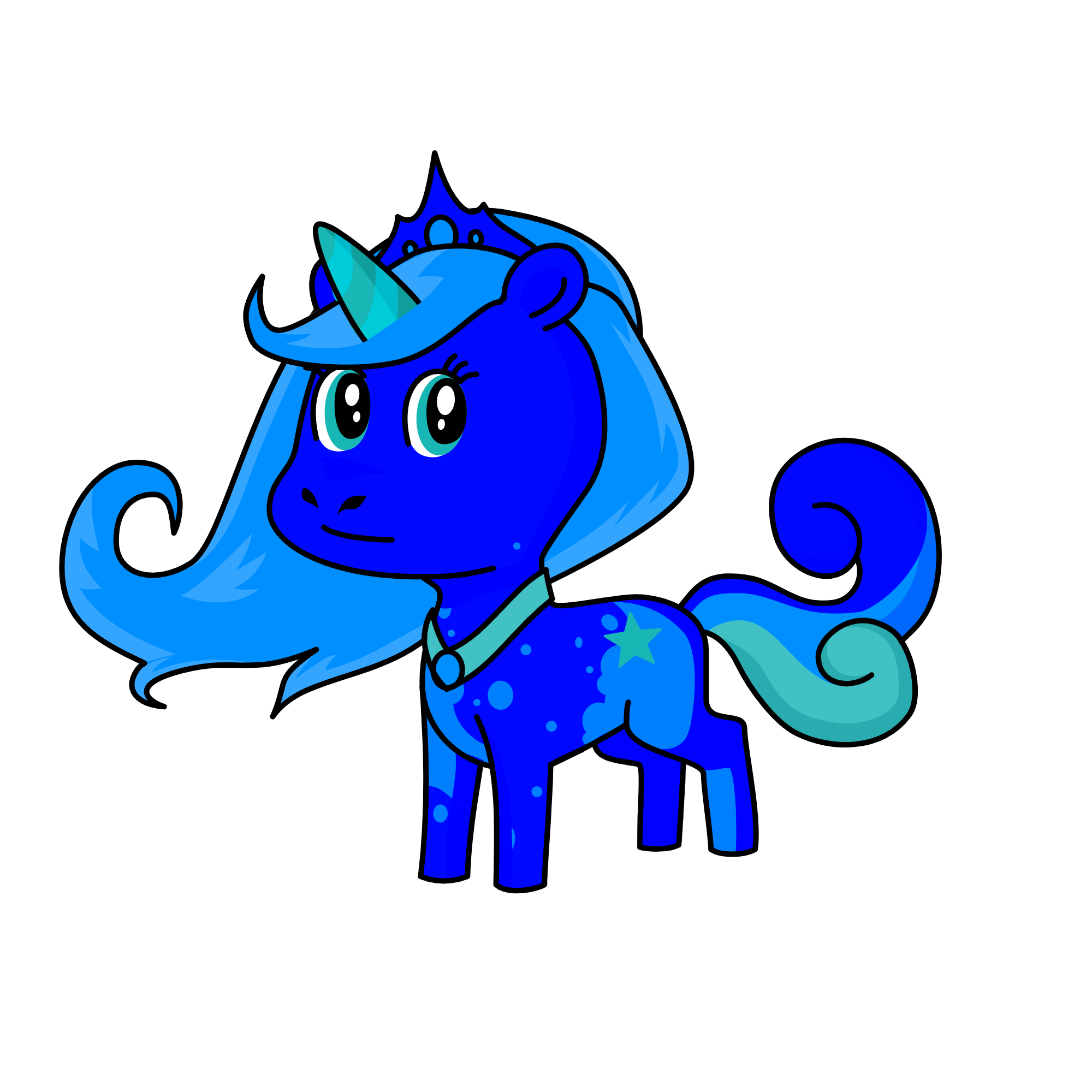 Prenses Luna, the unicorn