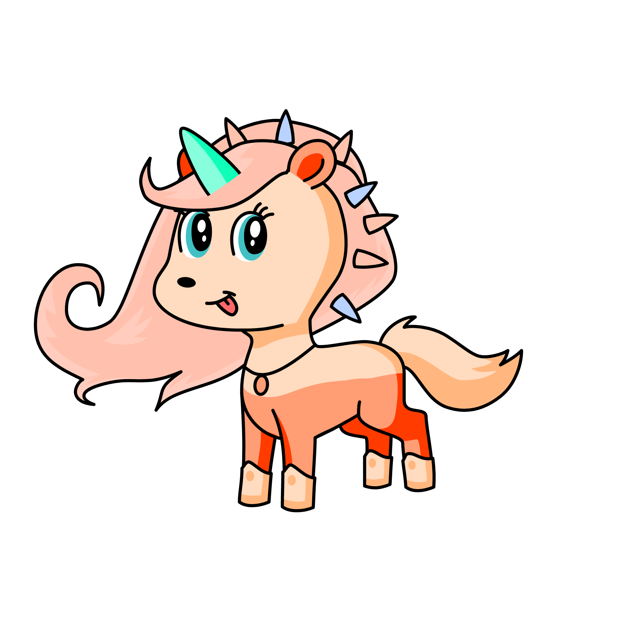 Cutiepie, the unicorn