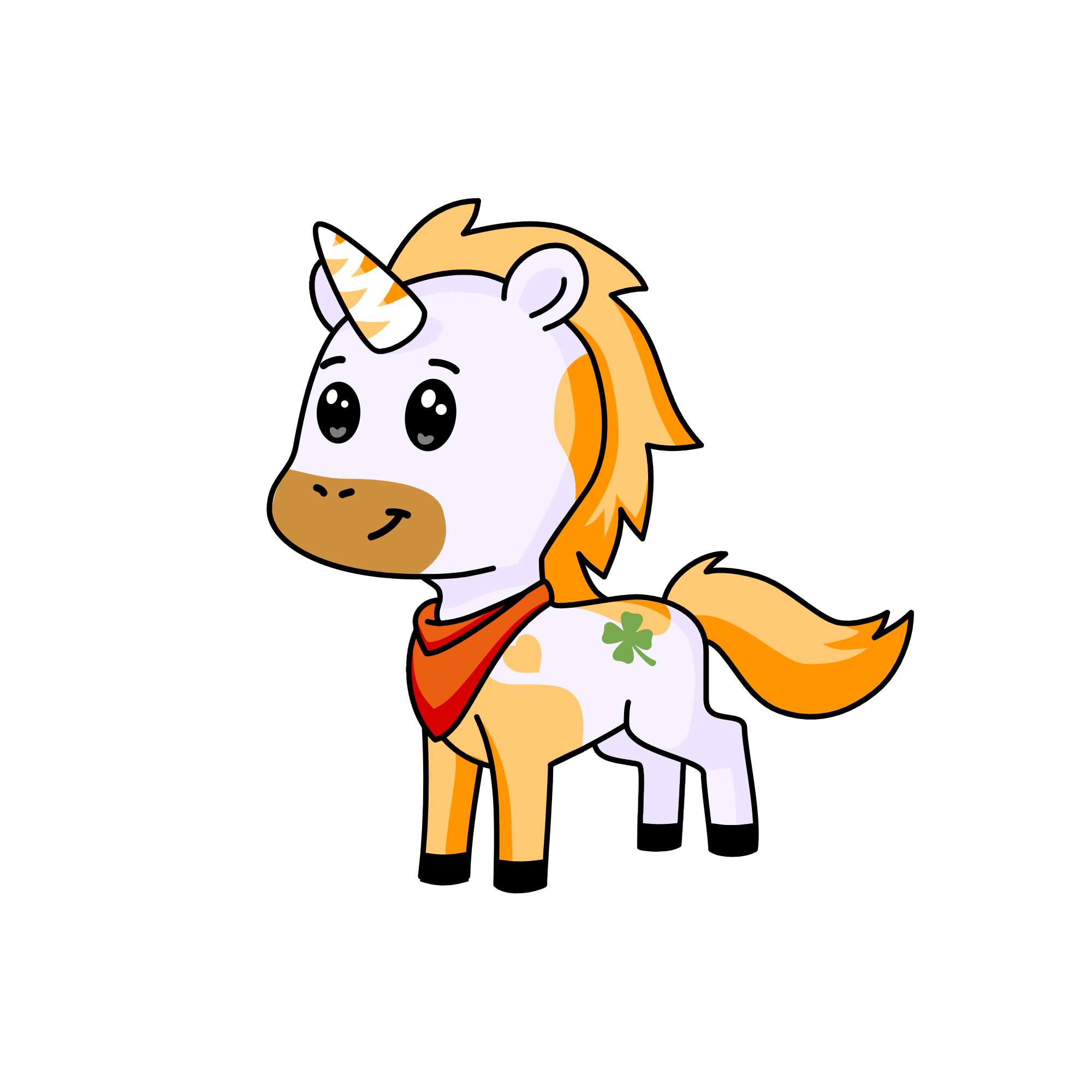 Koniczynka, the unicorn