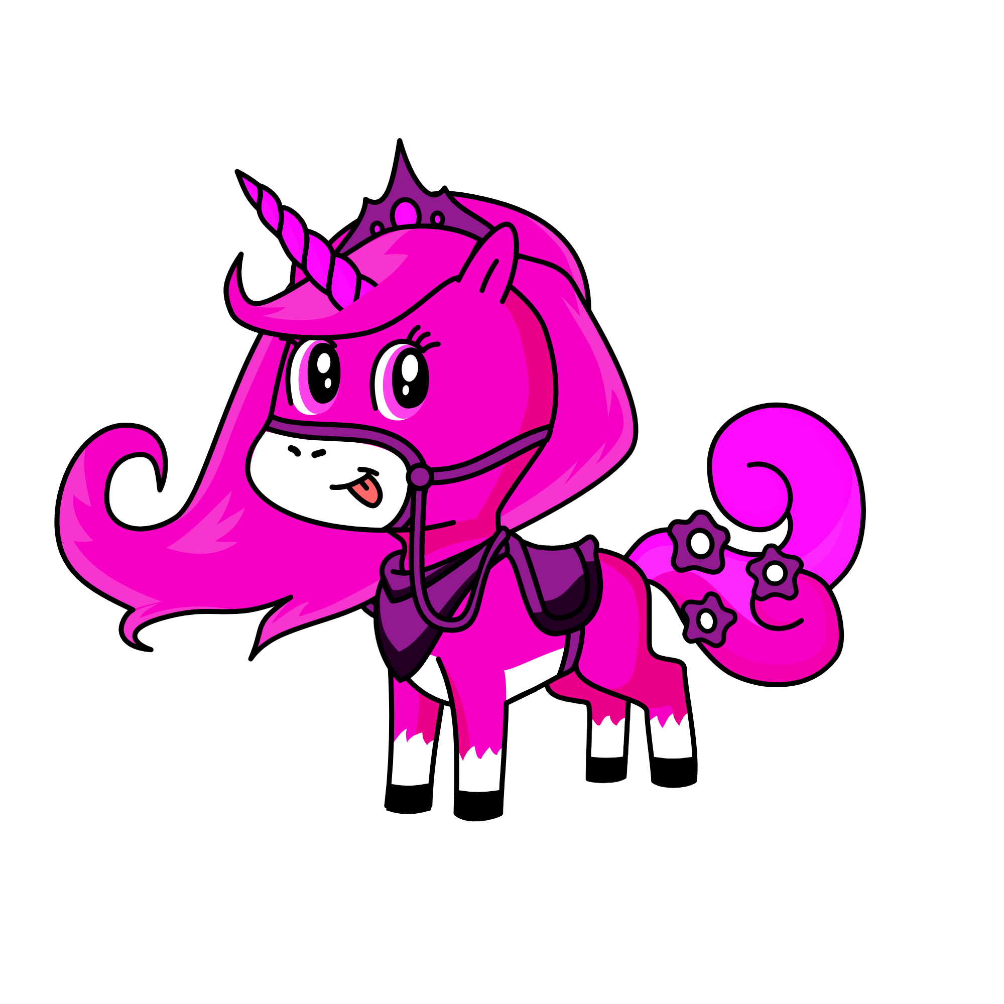 pinky, the unicorn