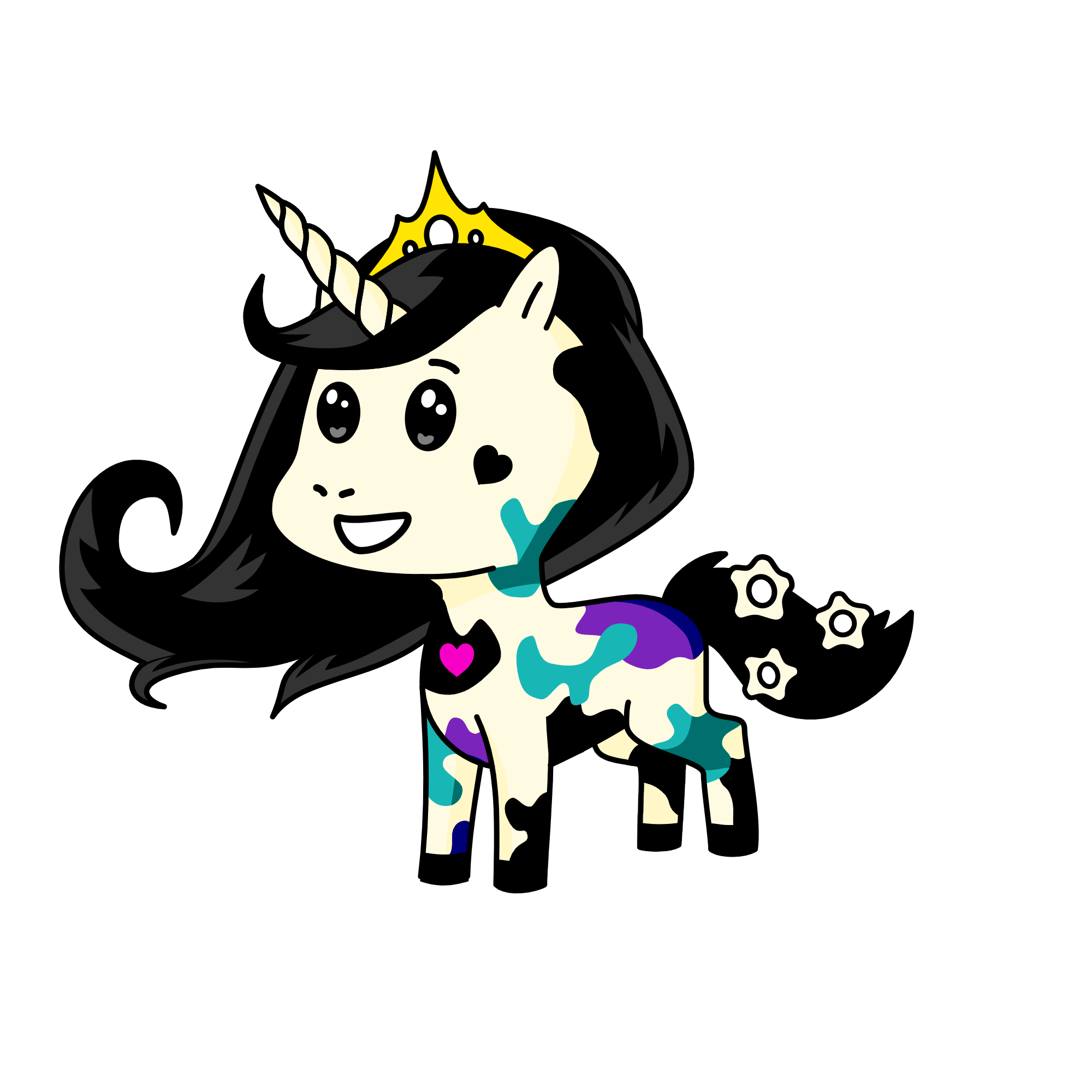 SKY, the unicorn