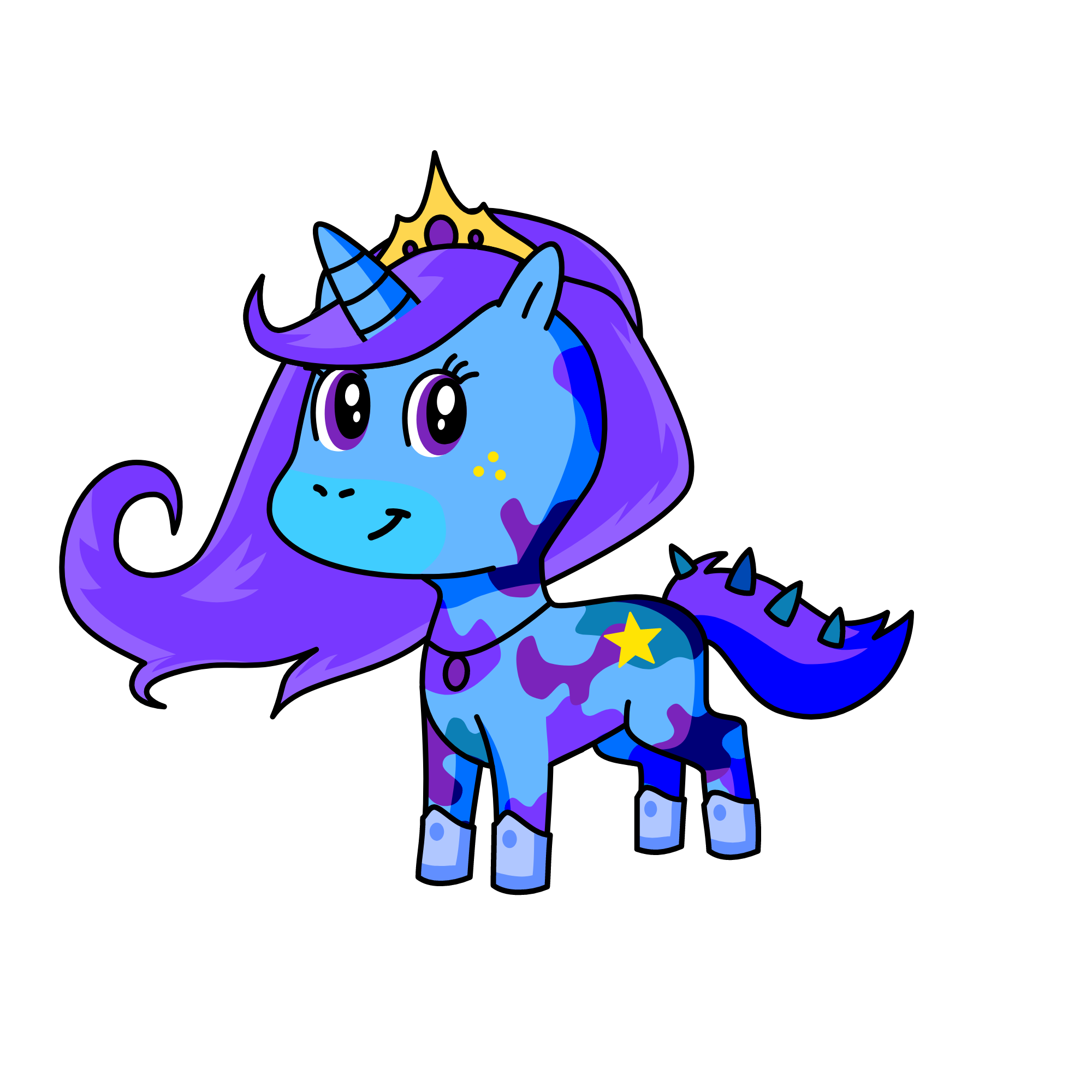 ☾☆Galaxy☆☽, the unicorn