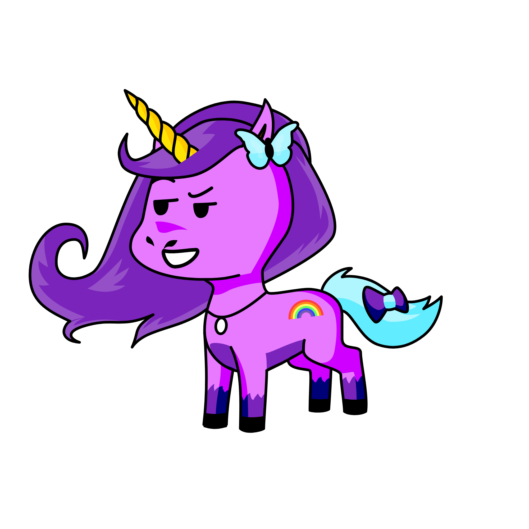 lily , the unicorn