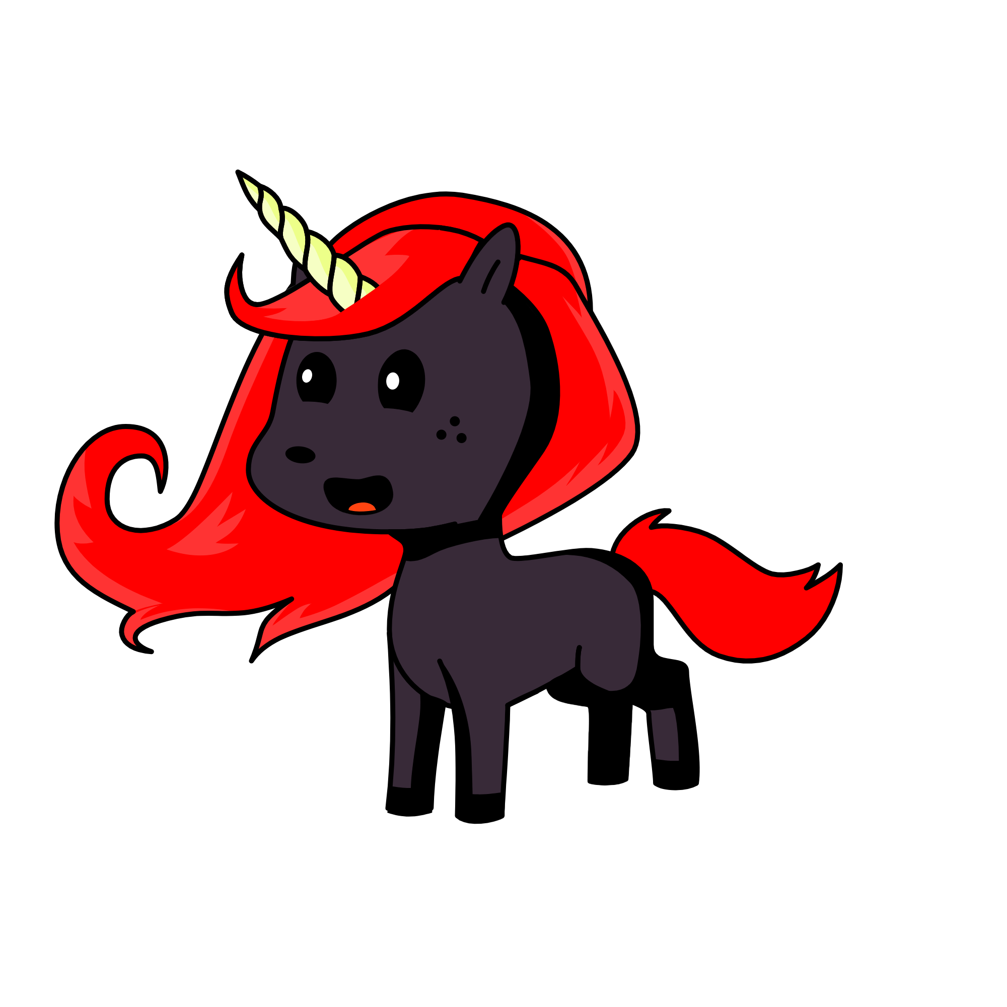 moody, the unicorn
