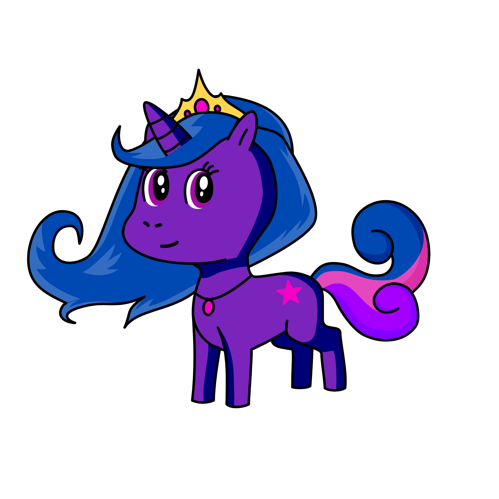 Twilight Sparkle, the unicorn