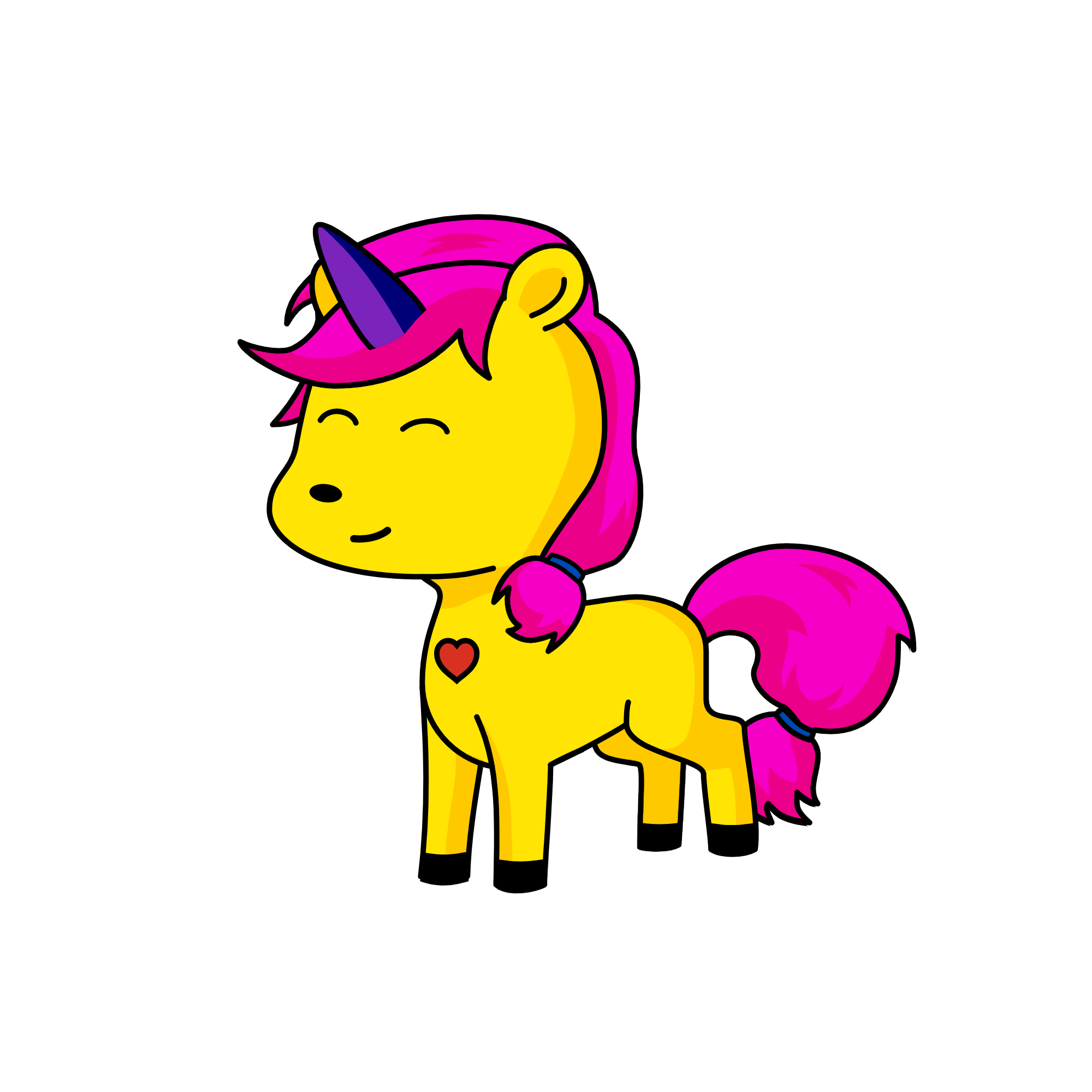 Shiny, the unicorn