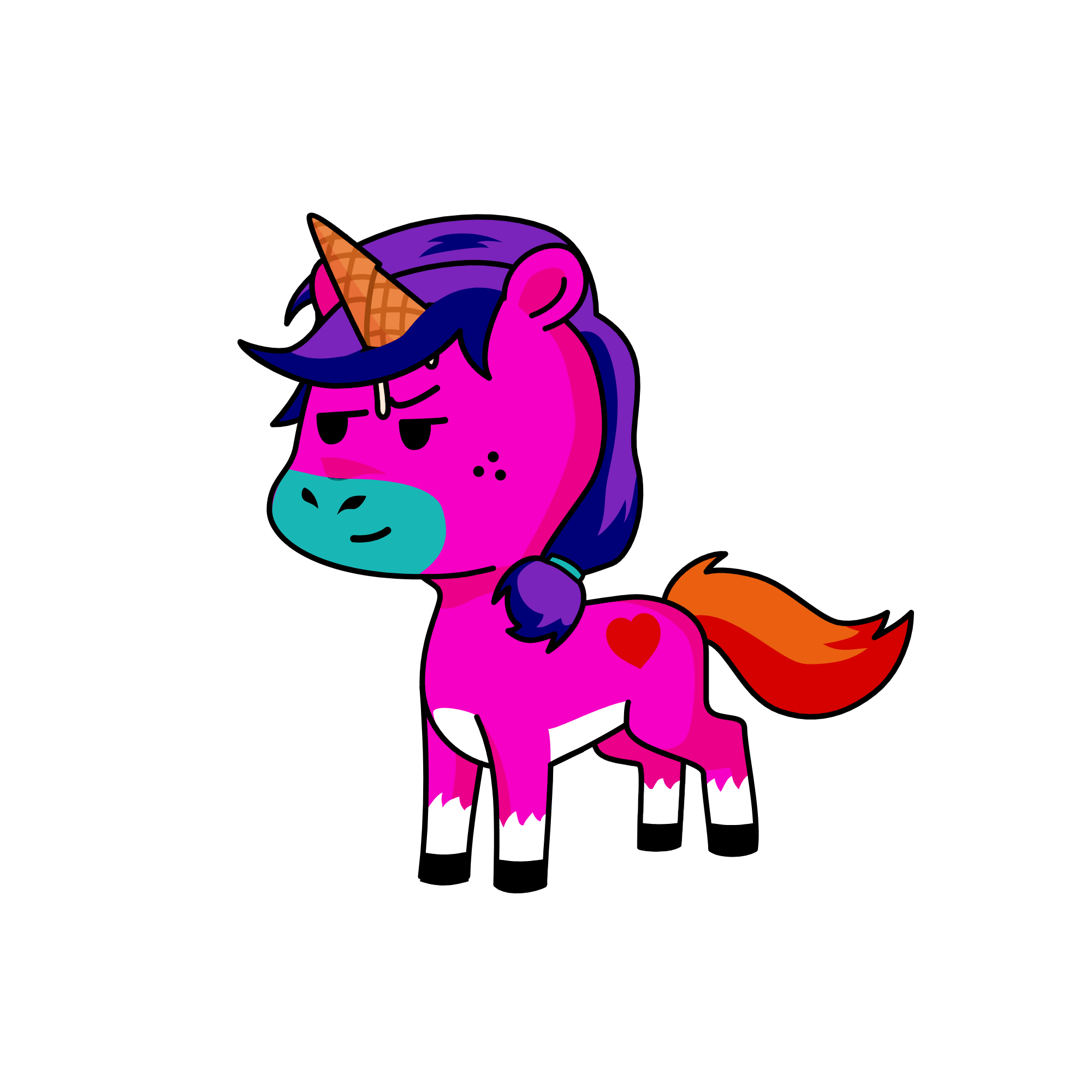 Elif, the unicorn