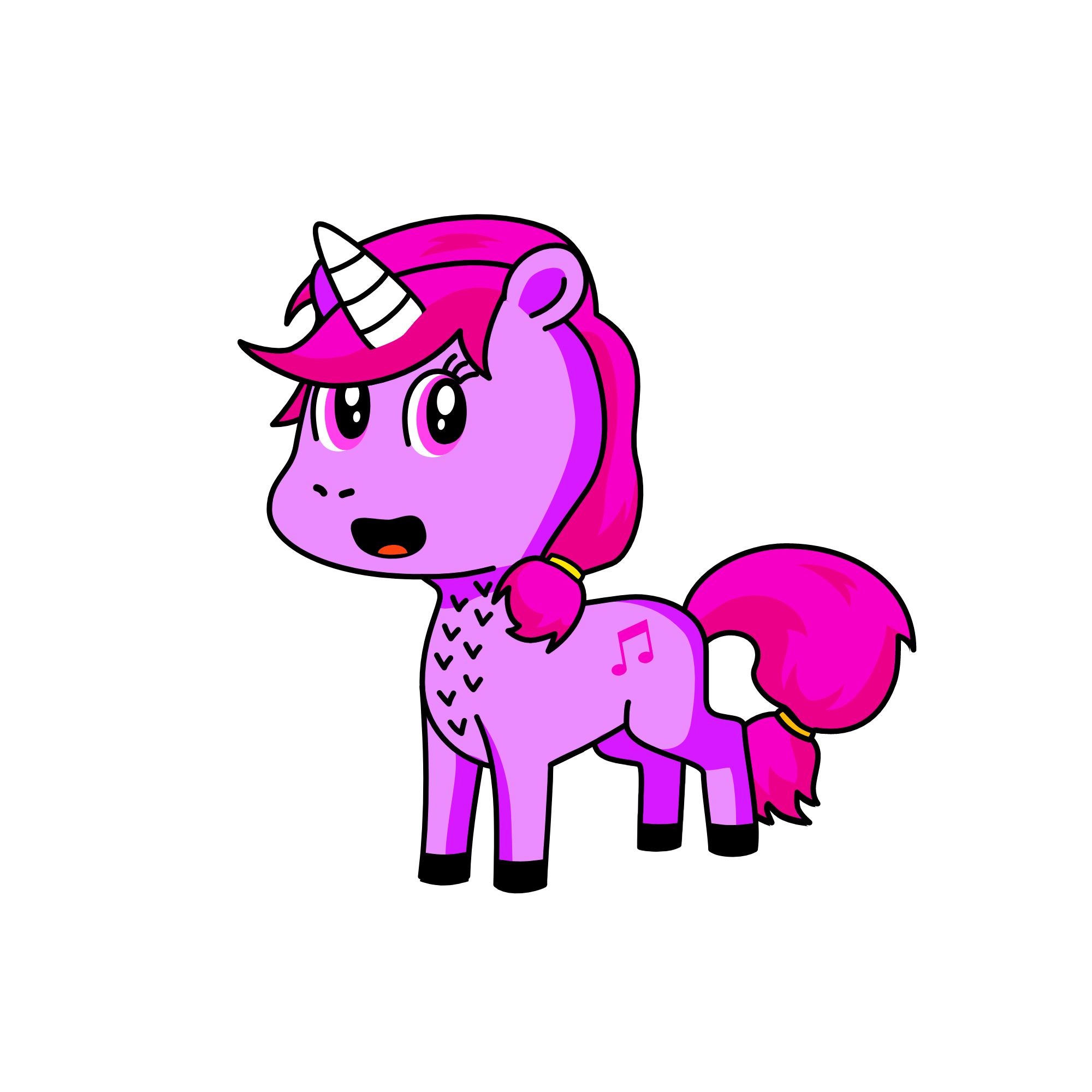 Pinkypay, the unicorn