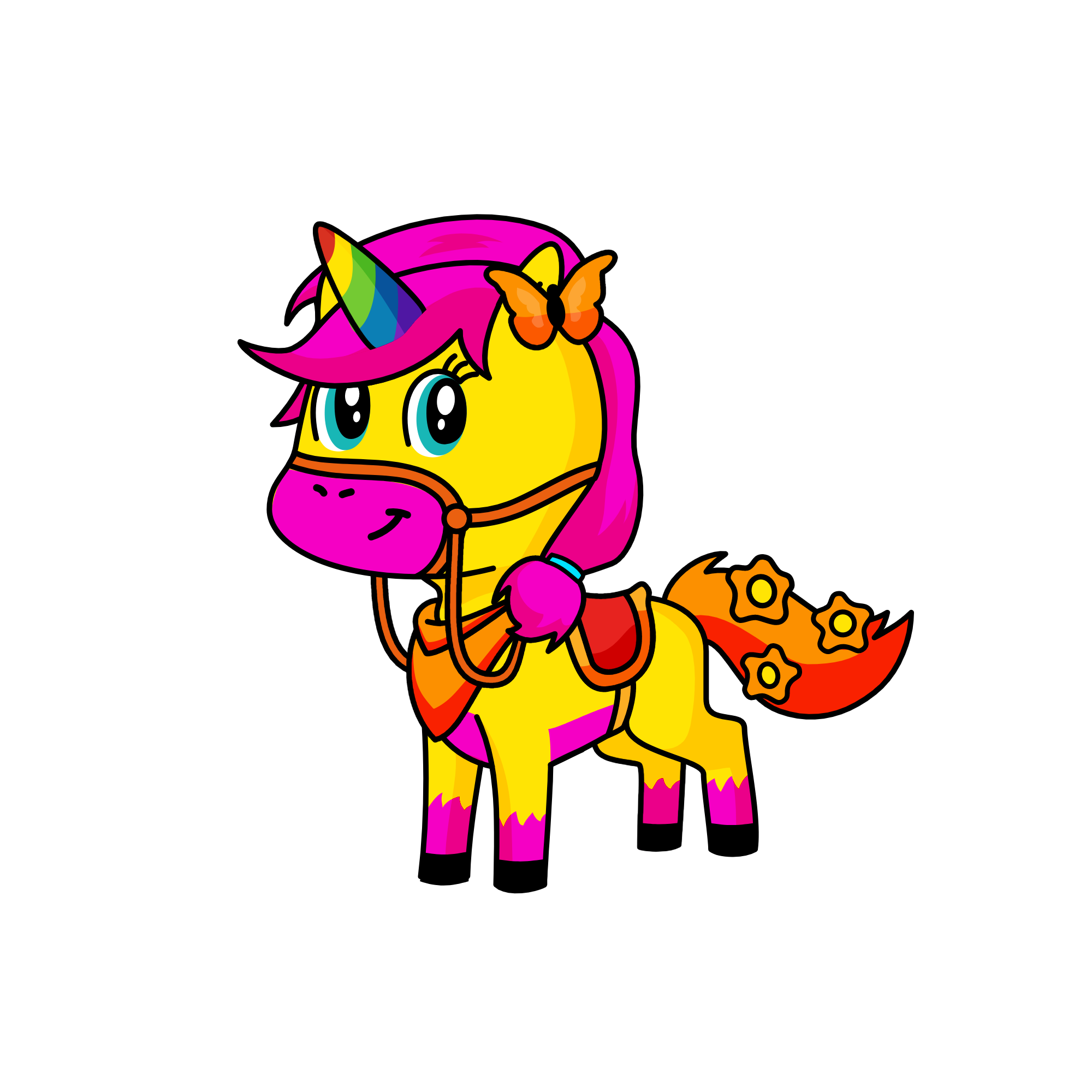 Fierysparks, the unicorn