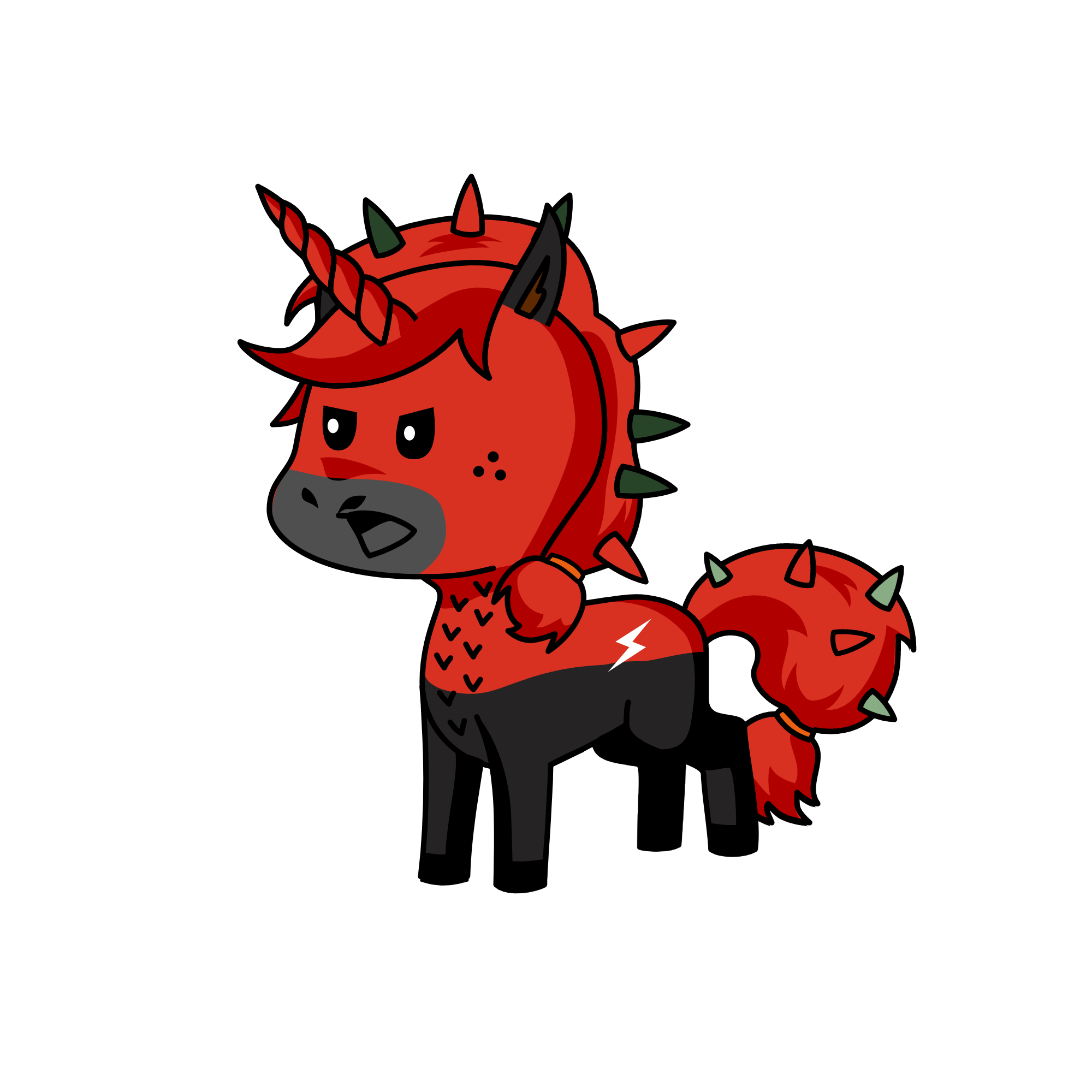 Deamon, the unicorn